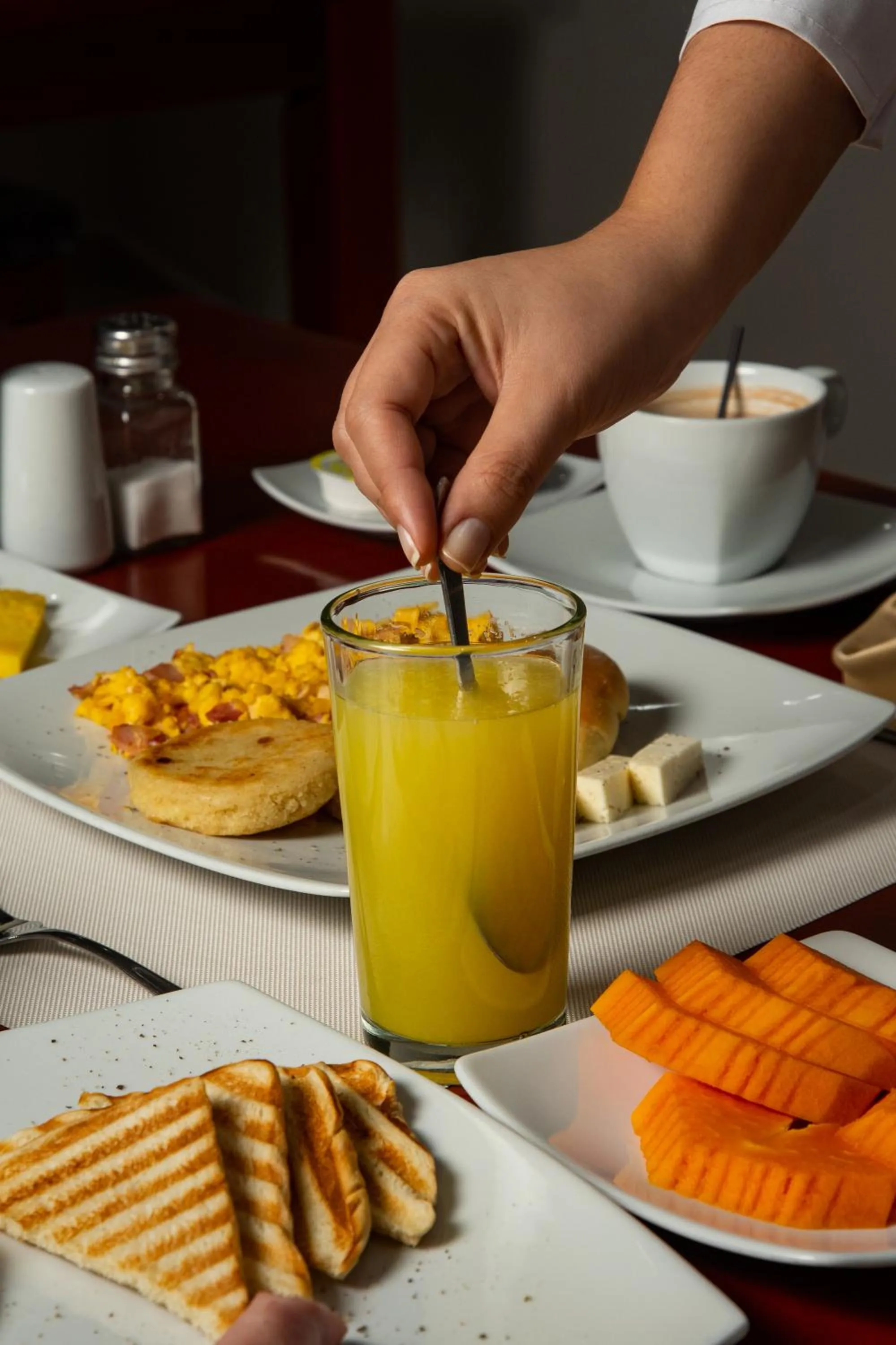 Breakfast in Ribai Hotels Santa Marta