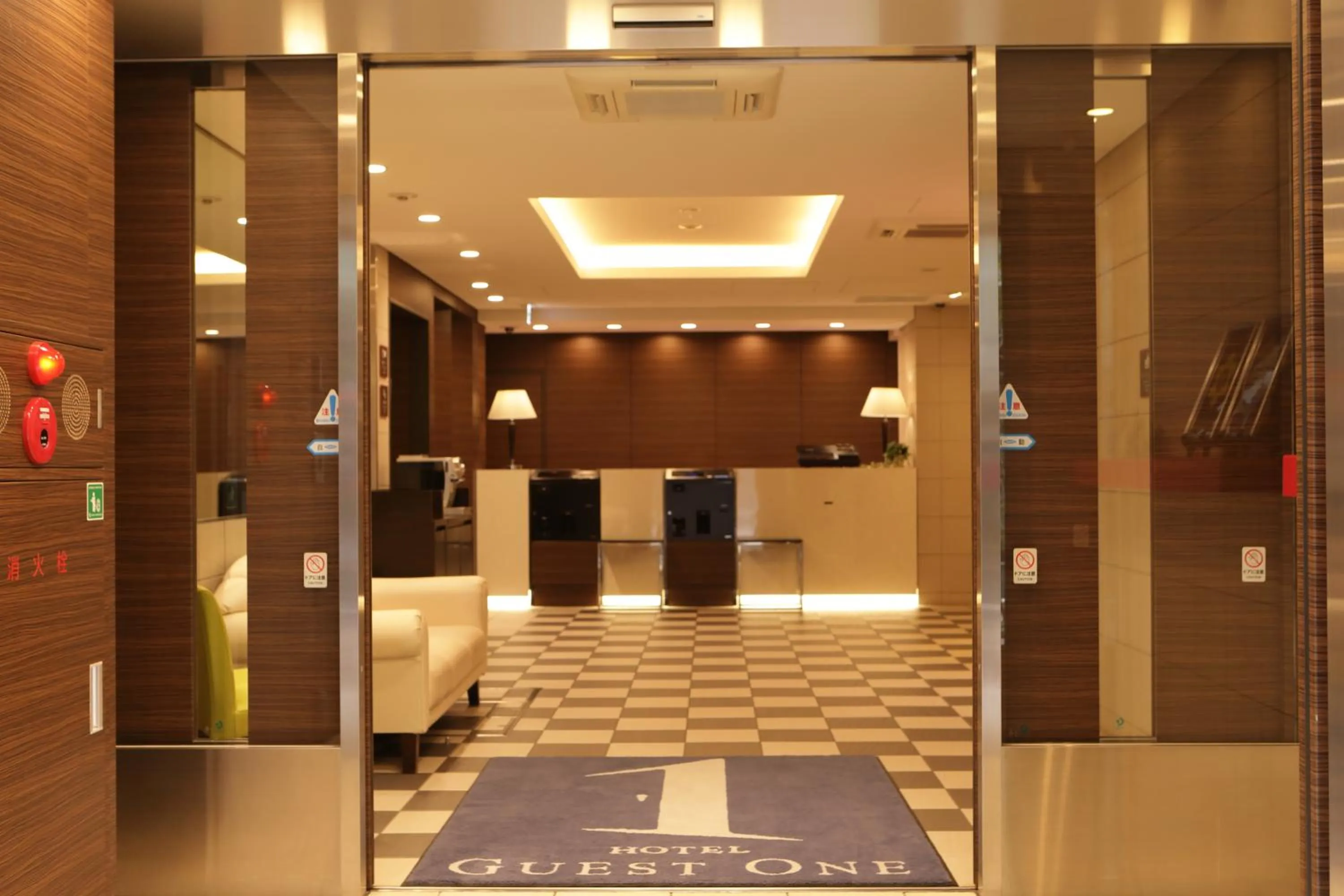 Lobby or reception in HOTEL Guest1 Ueno Ekimae