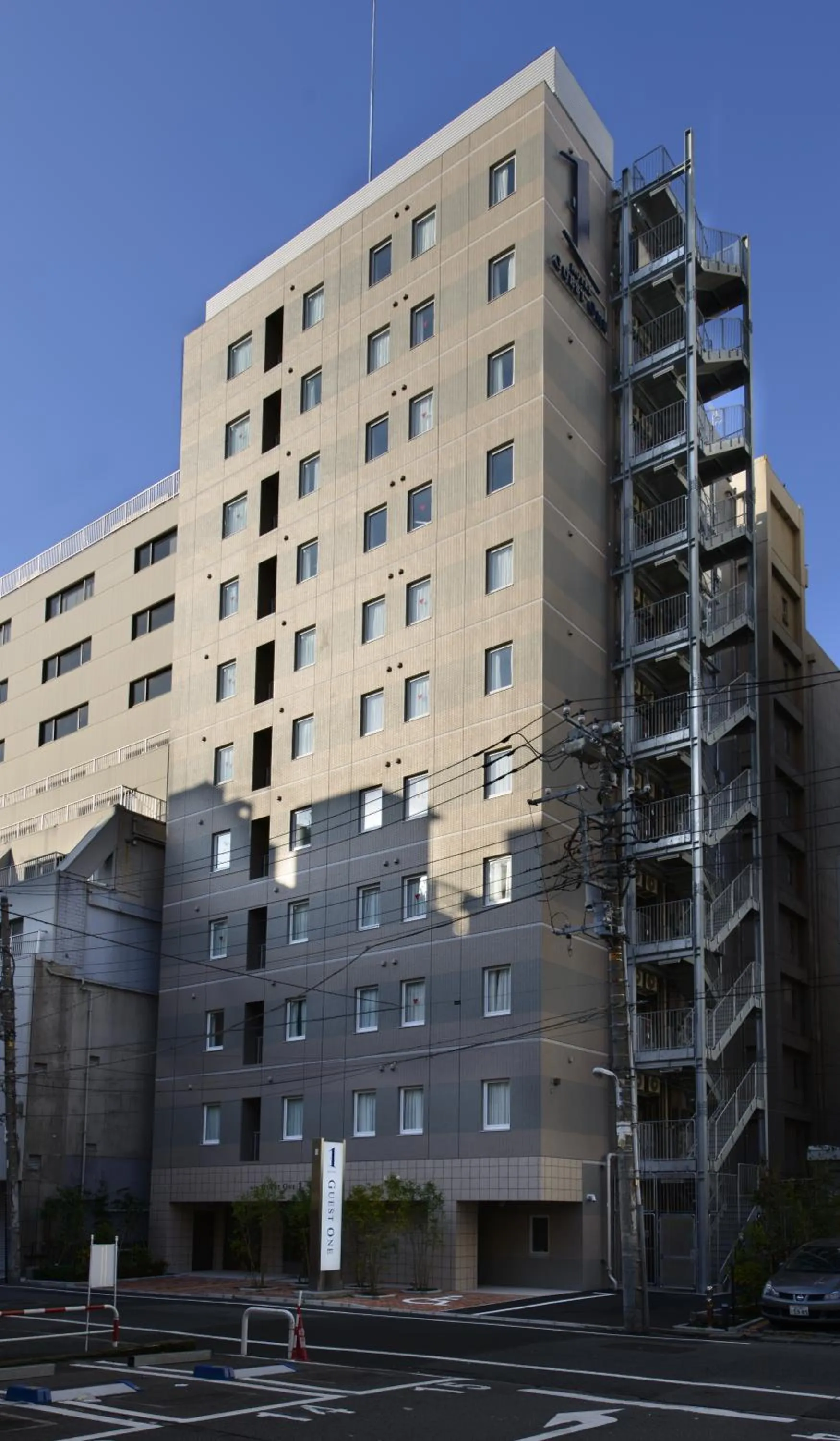 Facade/entrance in HOTEL Guest1 Ueno Ekimae