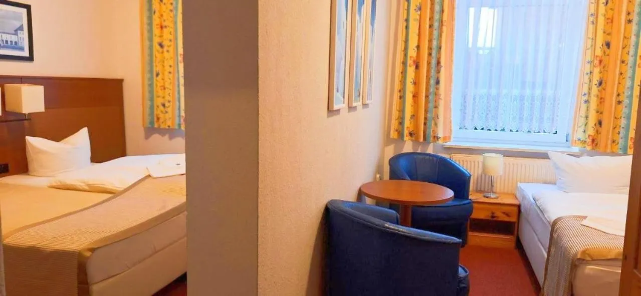 Bed in Hotel Boizenburger Hof