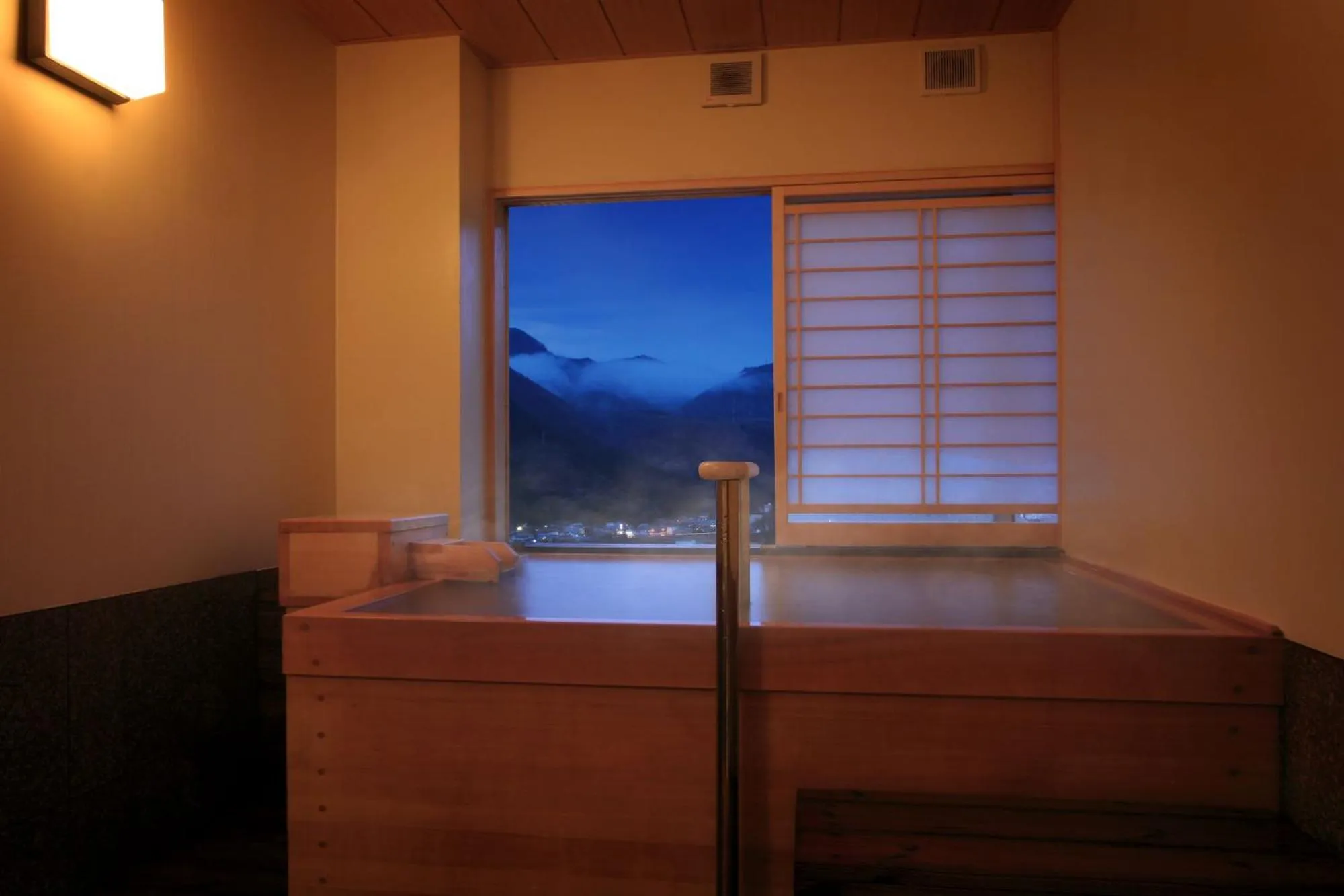 Hot Spring Bath in Naruko Kanko Hotel