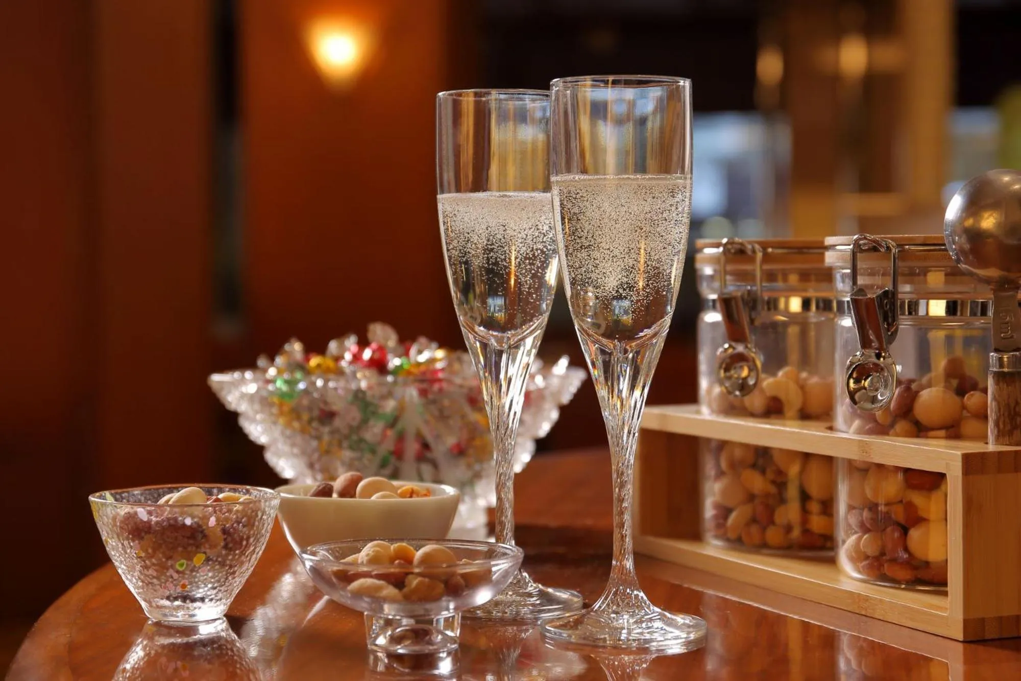 Lounge or bar in Naruko Kanko Hotel