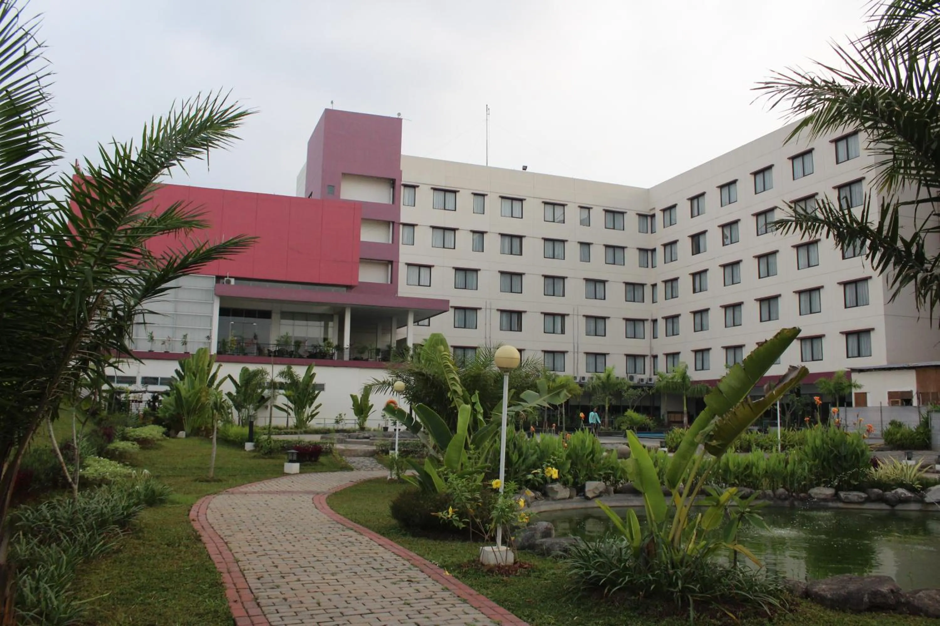 Garden in Asialink Premier hotel