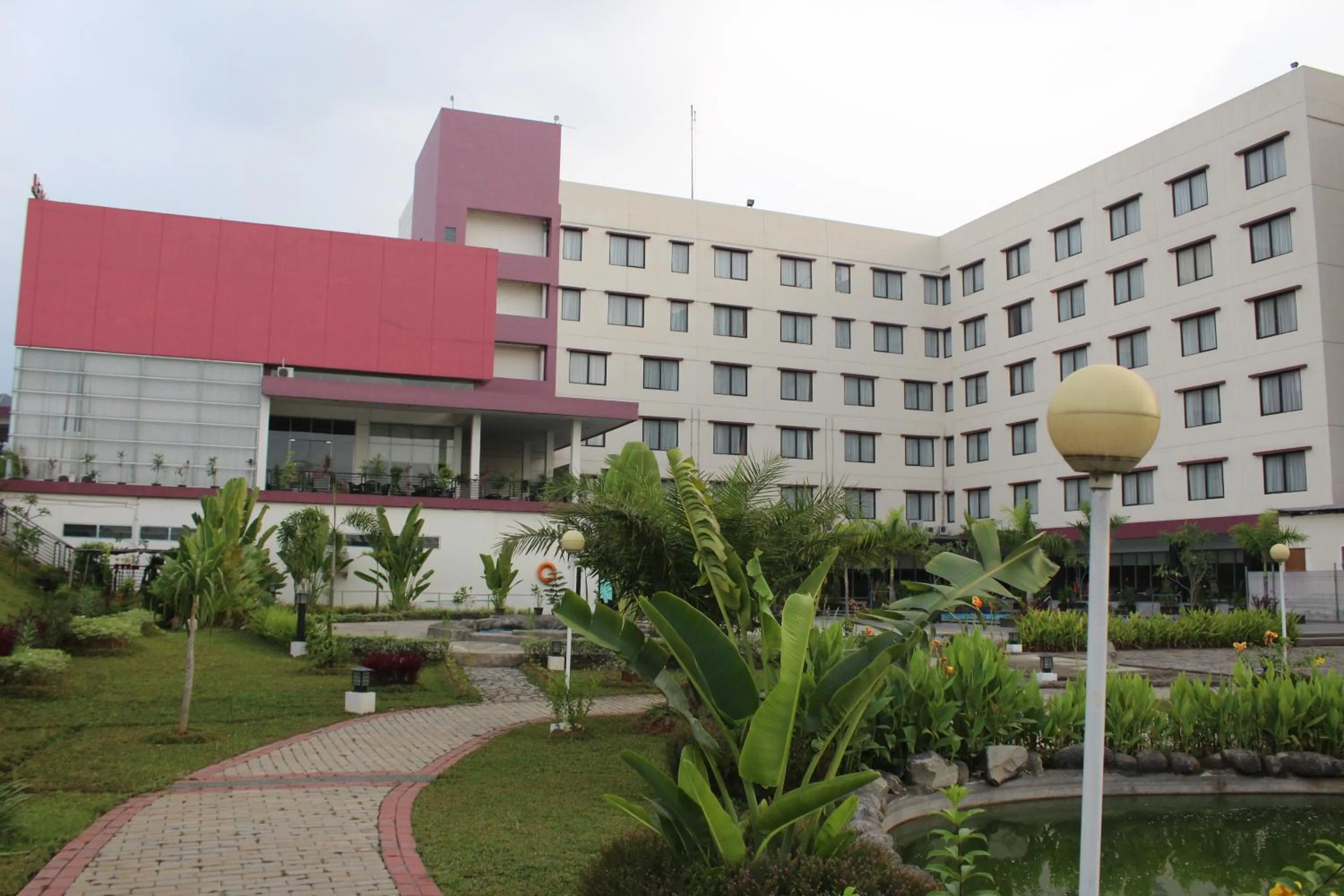 Facade/entrance in Asialink Premier hotel