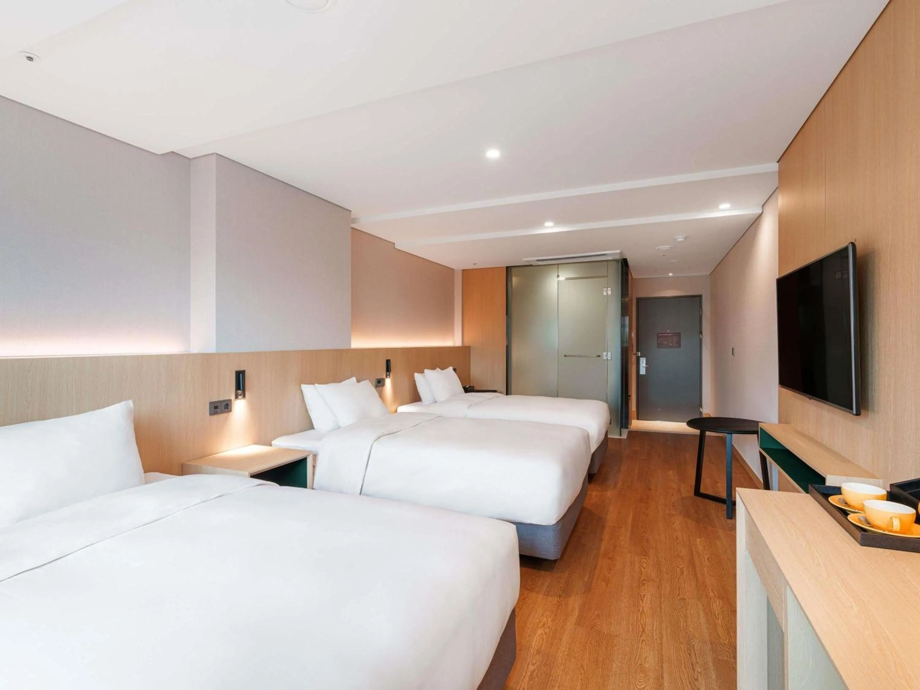 Bedroom, Bed in ibis Styles Ambassador Jeonju City Centre