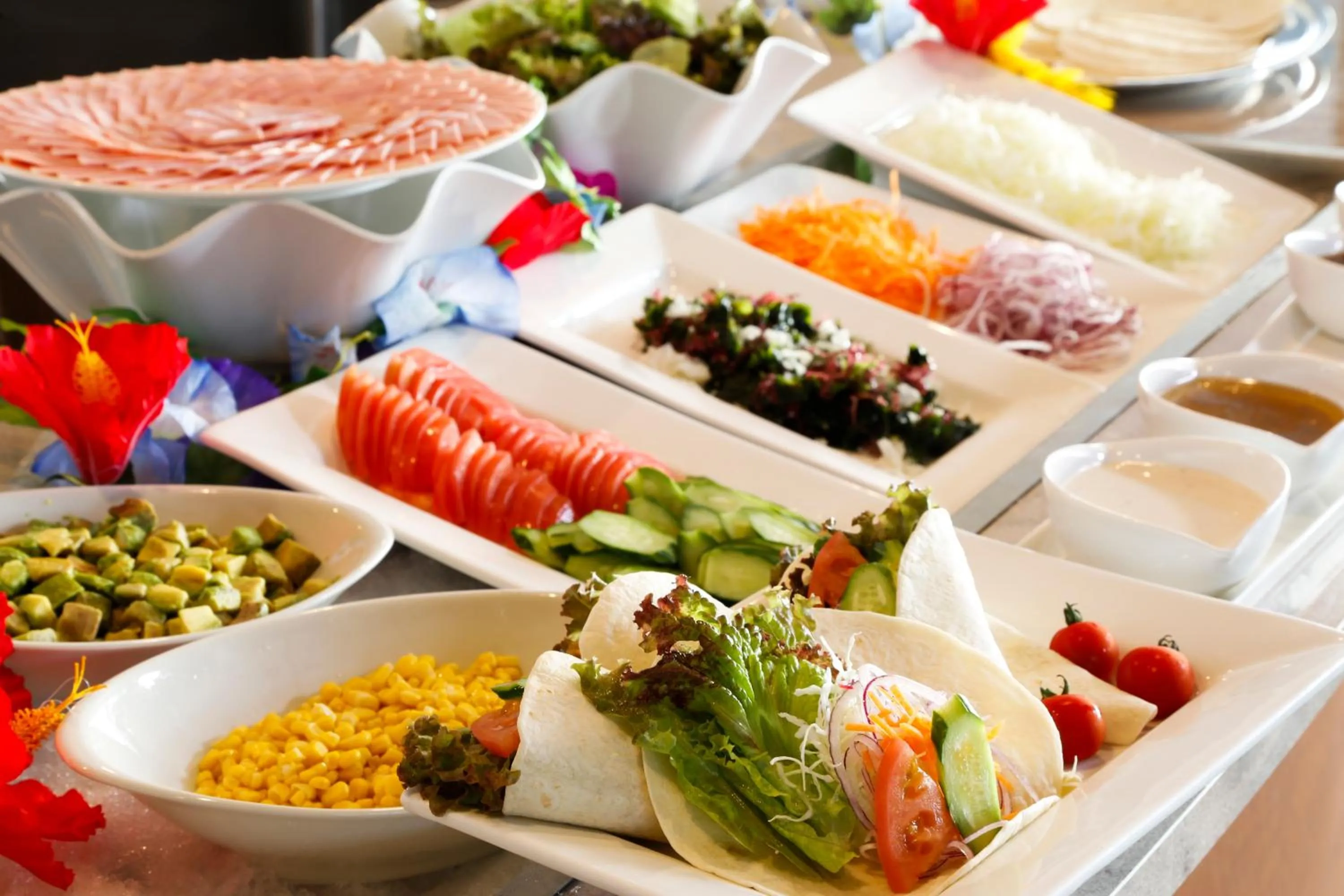 Buffet breakfast in Todaya