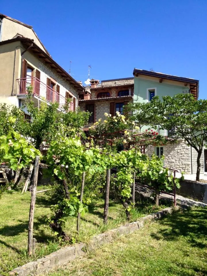 Garden view in La Corte del Borgo
