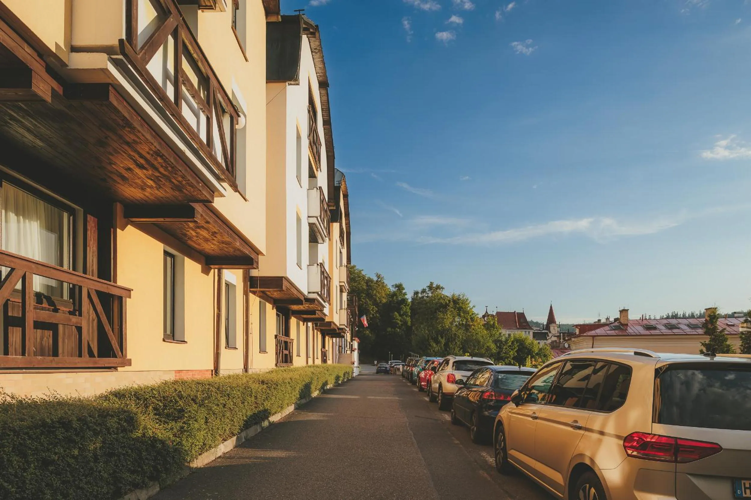 Property building in Spa Hotel Devin