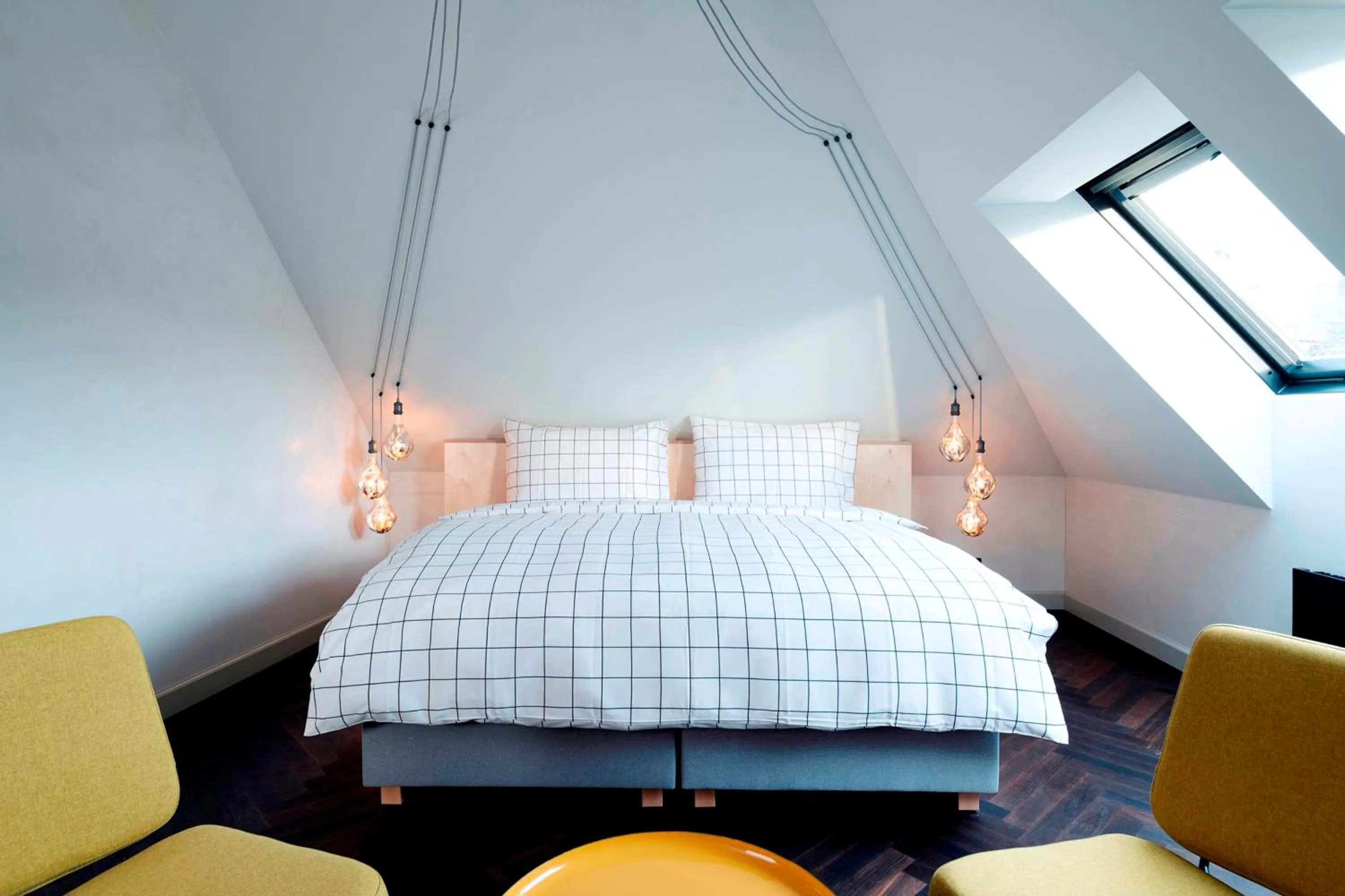 Bed in The Lubo - self check-in