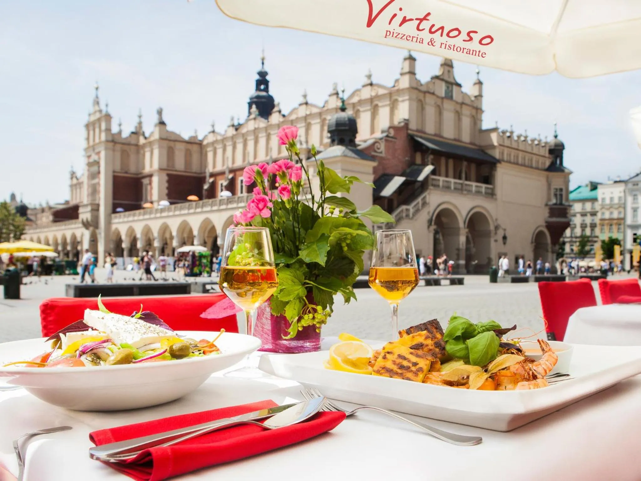 Patio in Hotel Betmanowska Main Square Residence Adults Only
