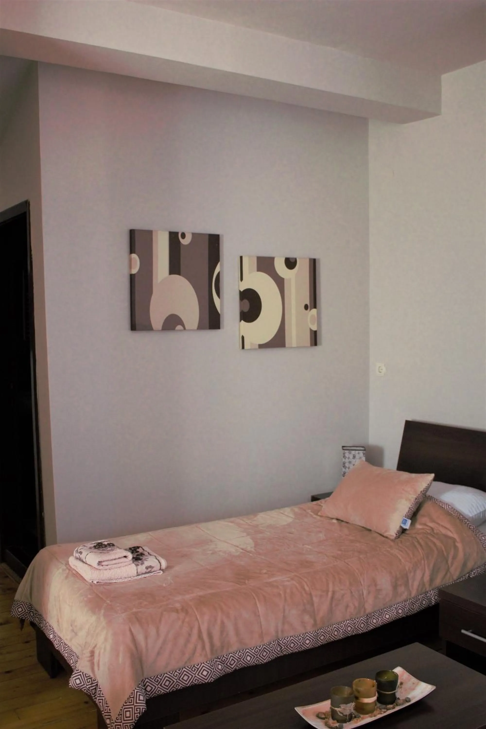 Bed in Garni Hotel City