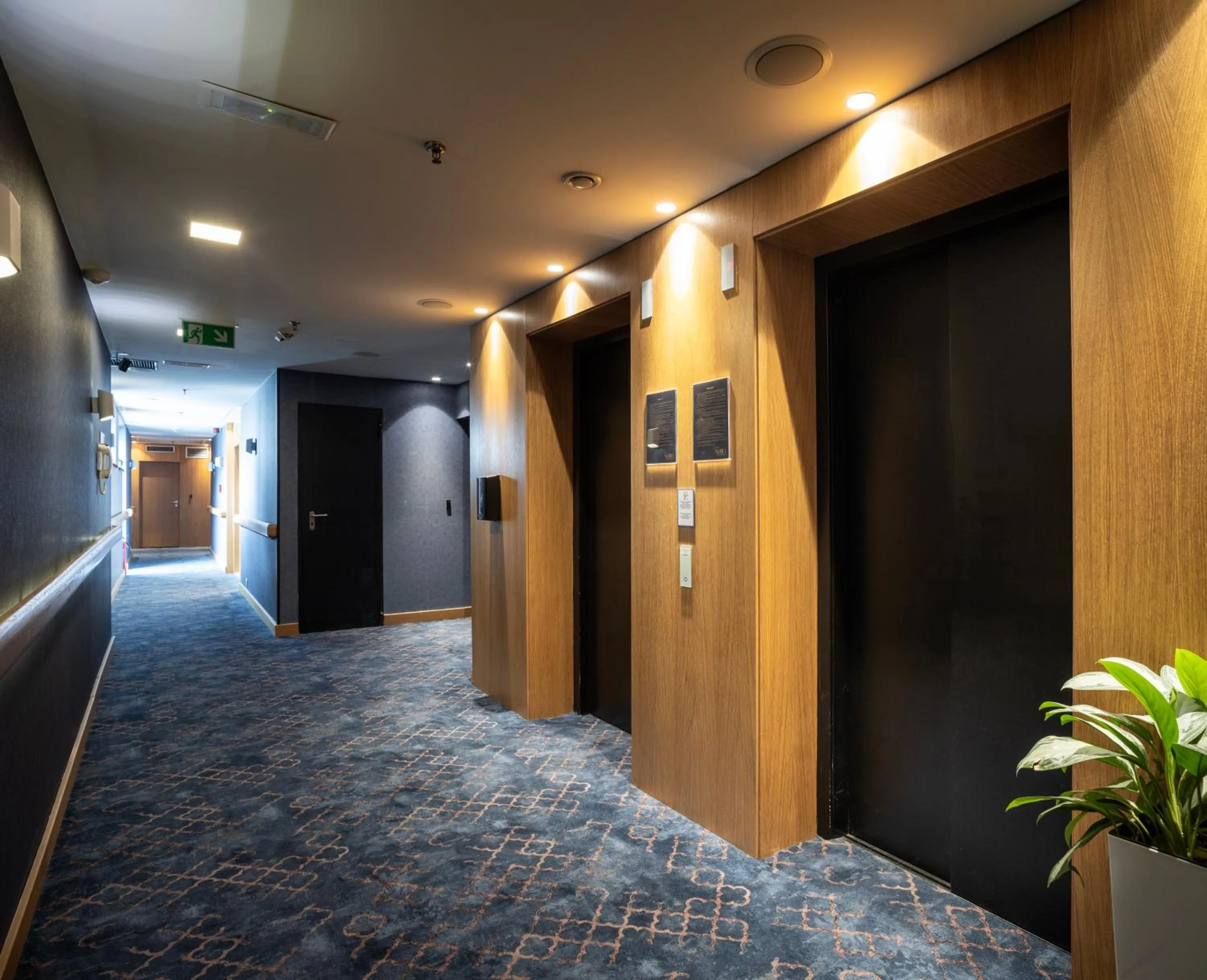 elevator in Nobel Palace Hotel