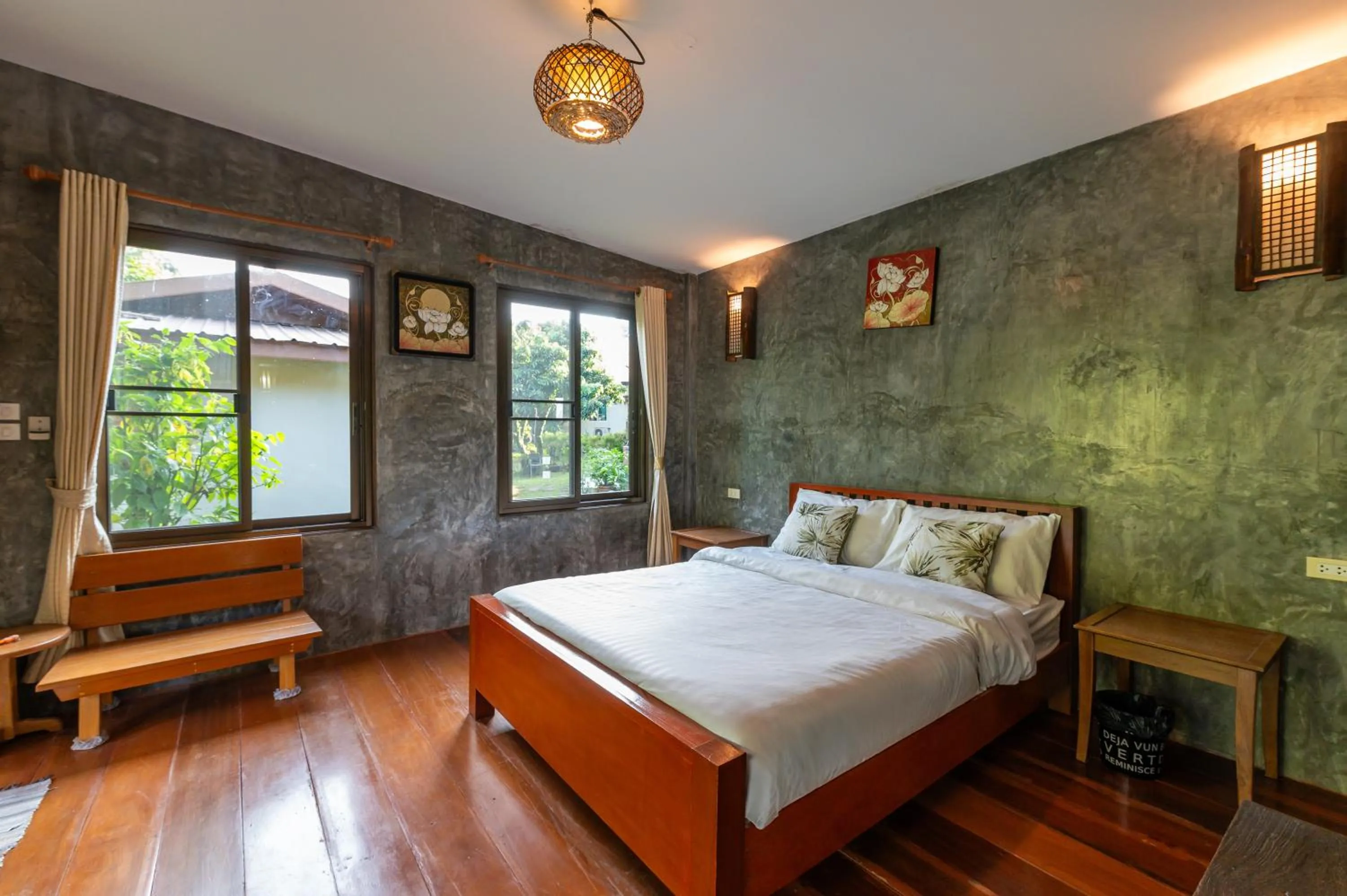 Bed in lion resort & cafe