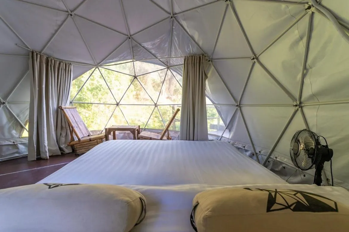 Bed in lion resort & cafe