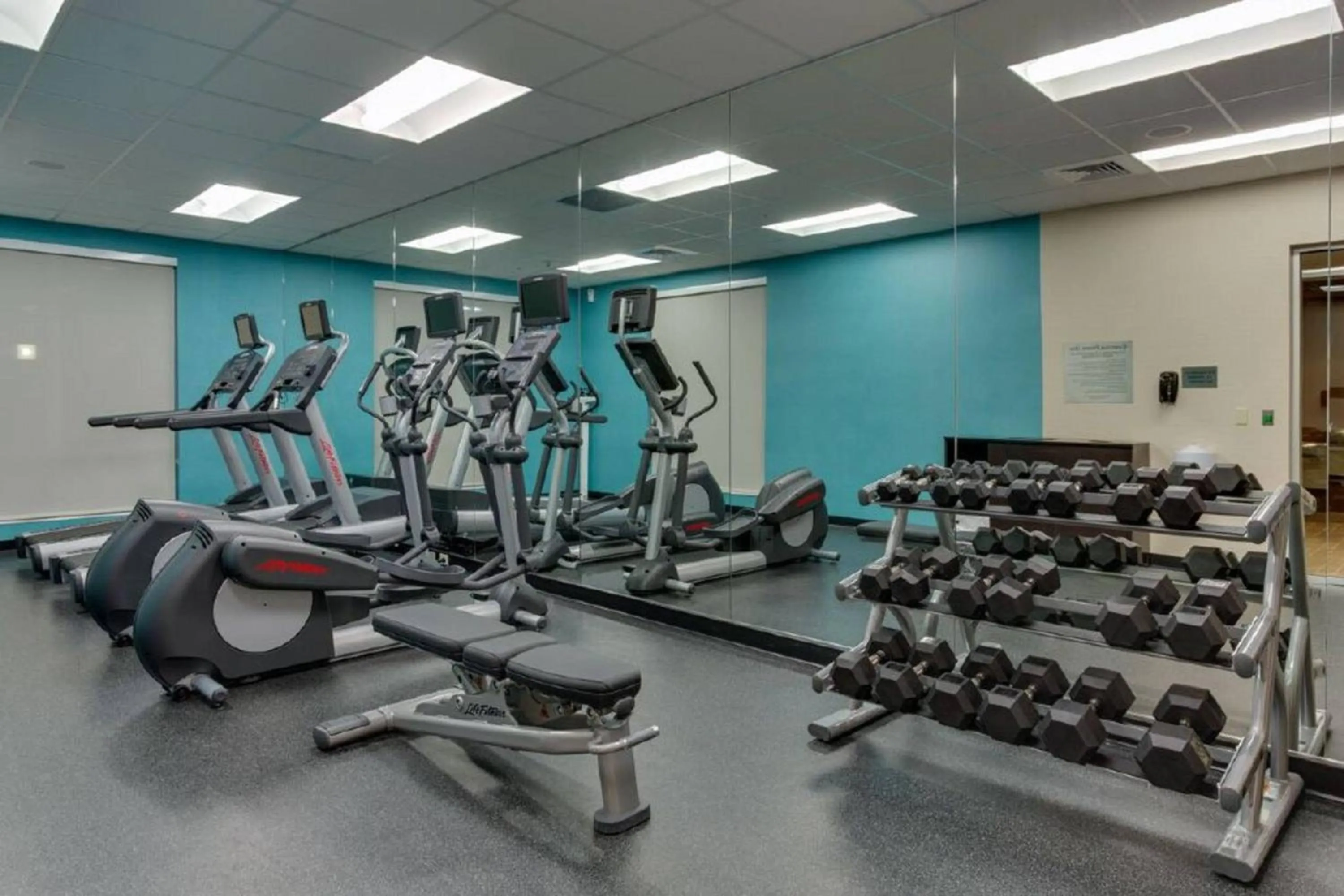 Fitness centre/facilities in Fairfield Inn & Suites by Marriott Fort Lauderdale Pembroke Pines
