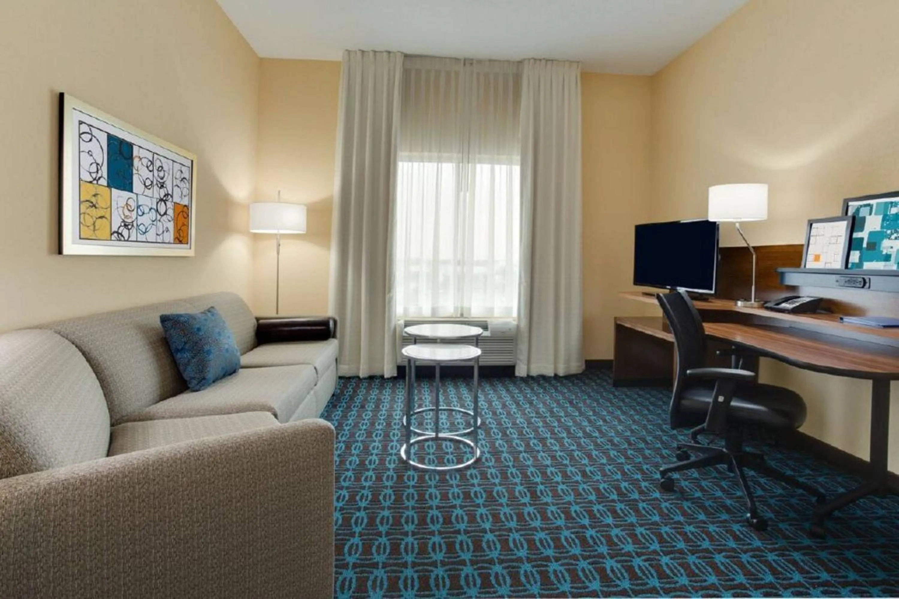 Living room in Fairfield Inn & Suites by Marriott Fort Lauderdale Pembroke Pines