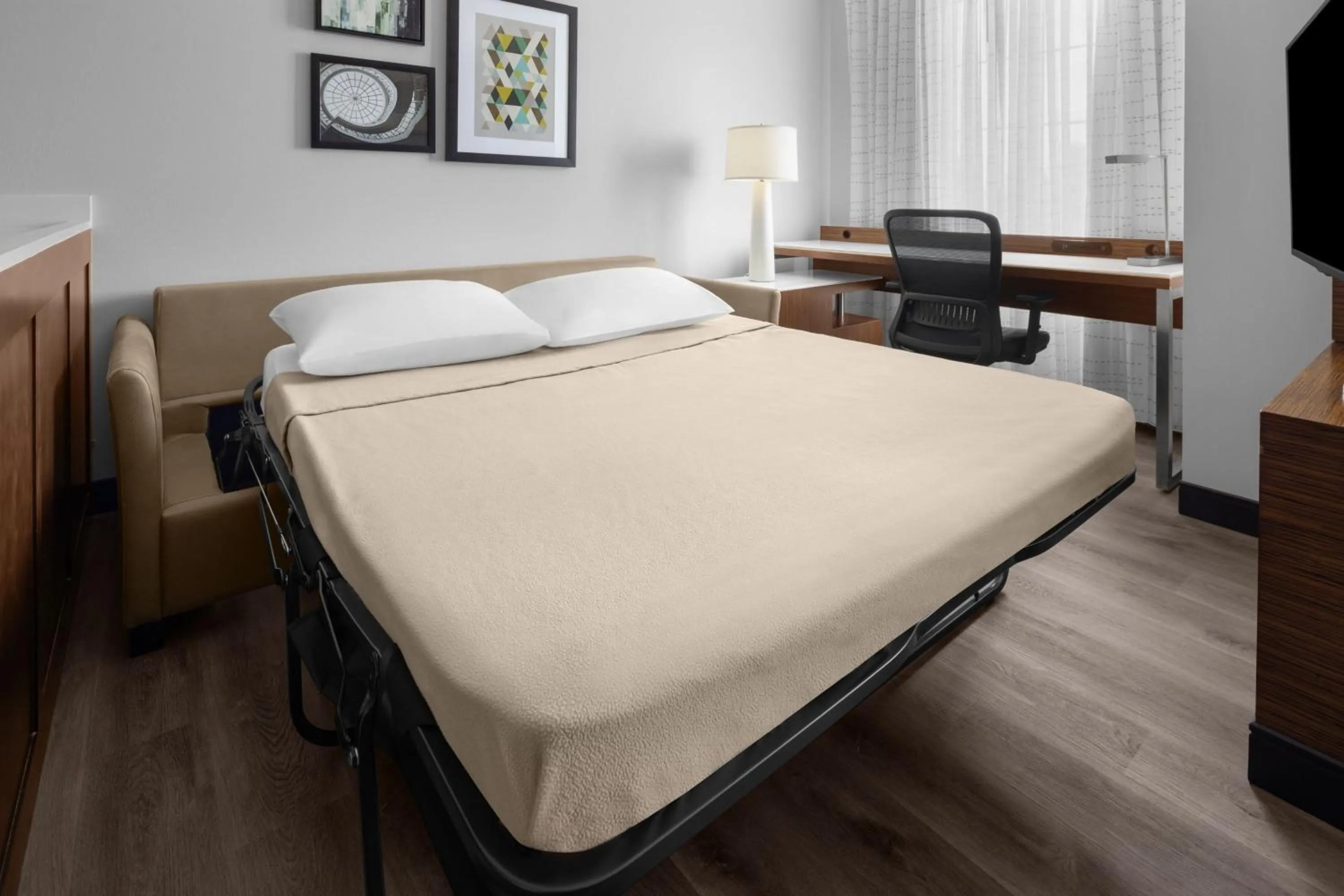 Photo of the whole room, Bed in Residence Inn by Marriott Durham Duke University Medical Center Area