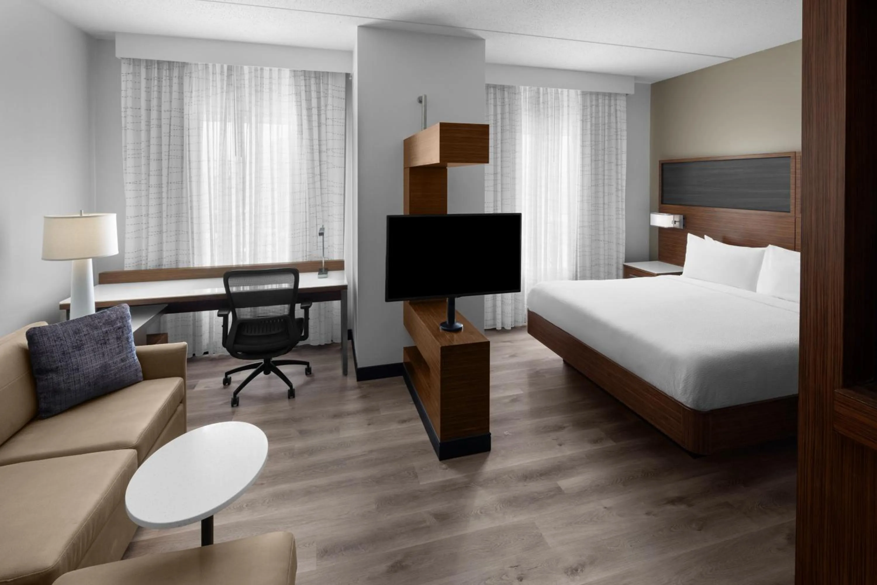 Photo of the whole room, Bed in Residence Inn by Marriott Durham Duke University Medical Center Area