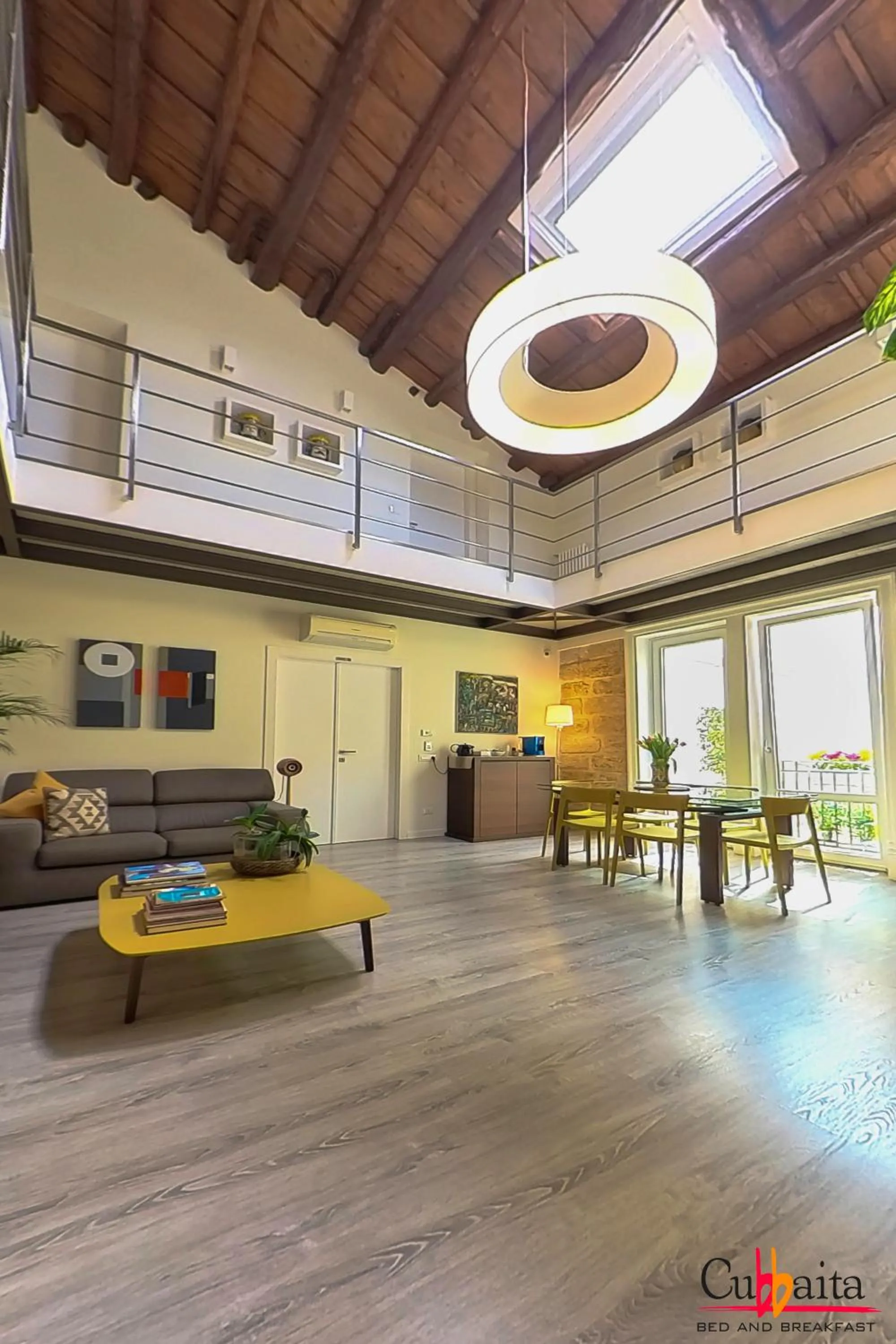 Lounge or bar in B&B Cubbaita