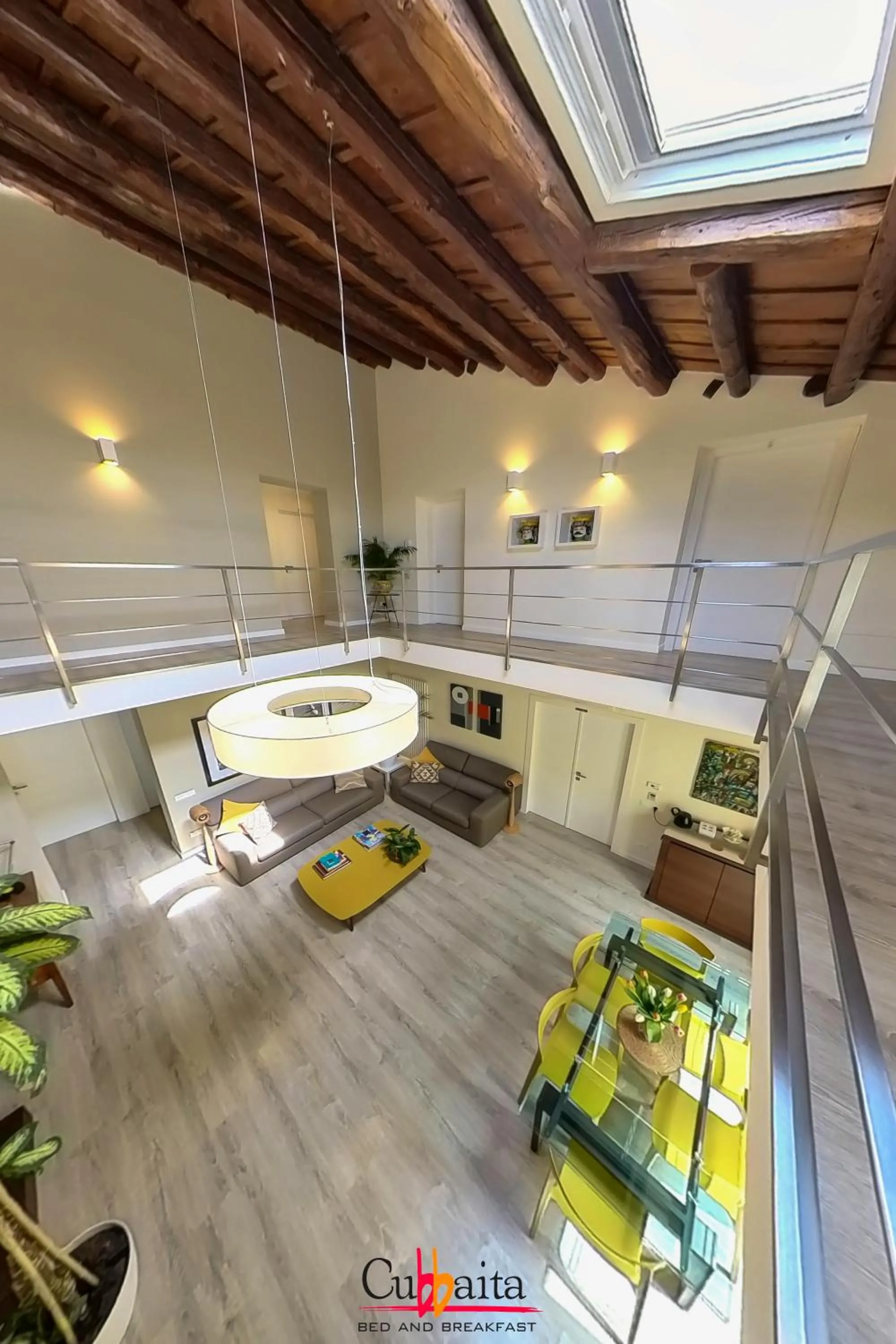 Lounge or bar, Bed in B&B Cubbaita