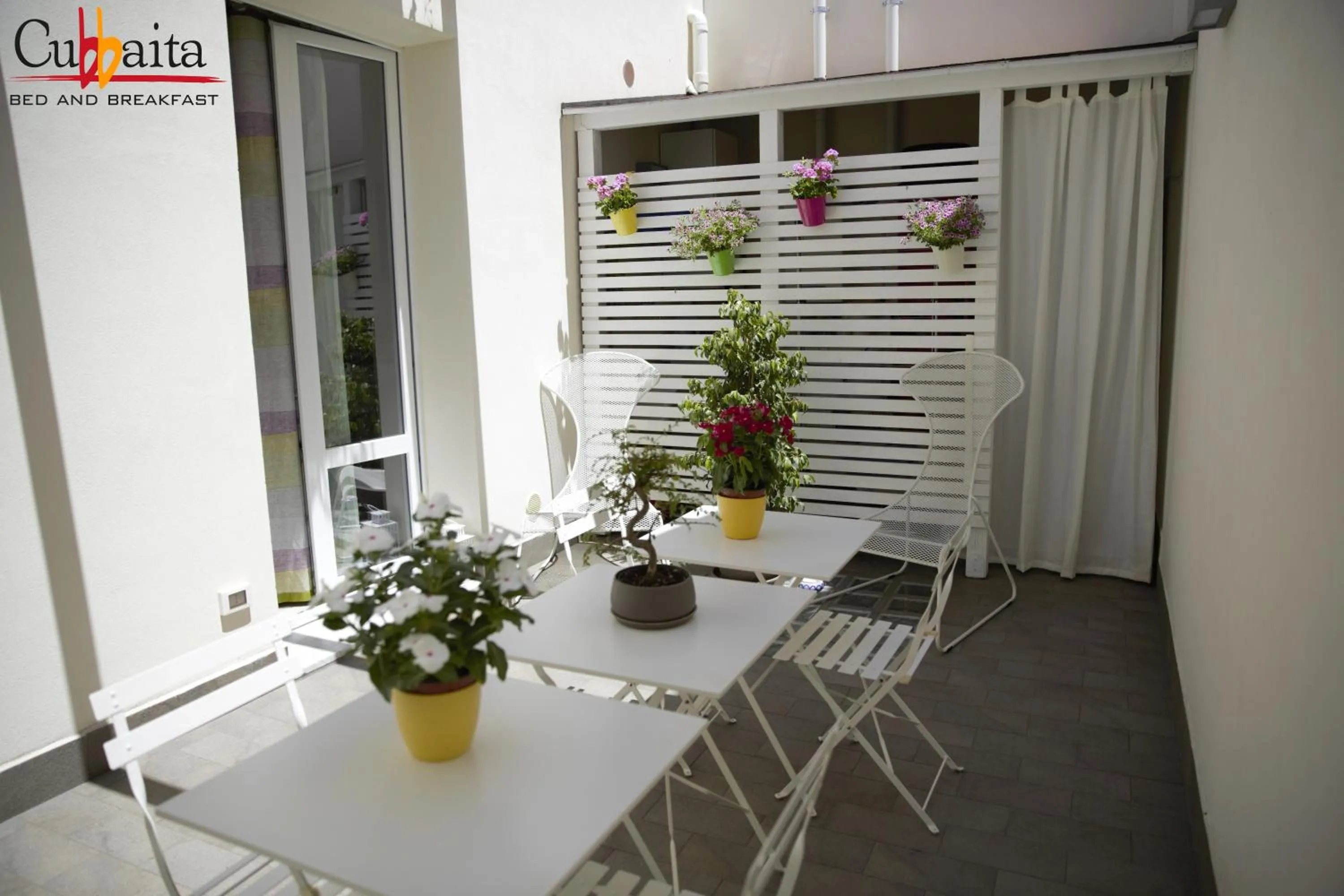 Balcony/Terrace in B&B Cubbaita