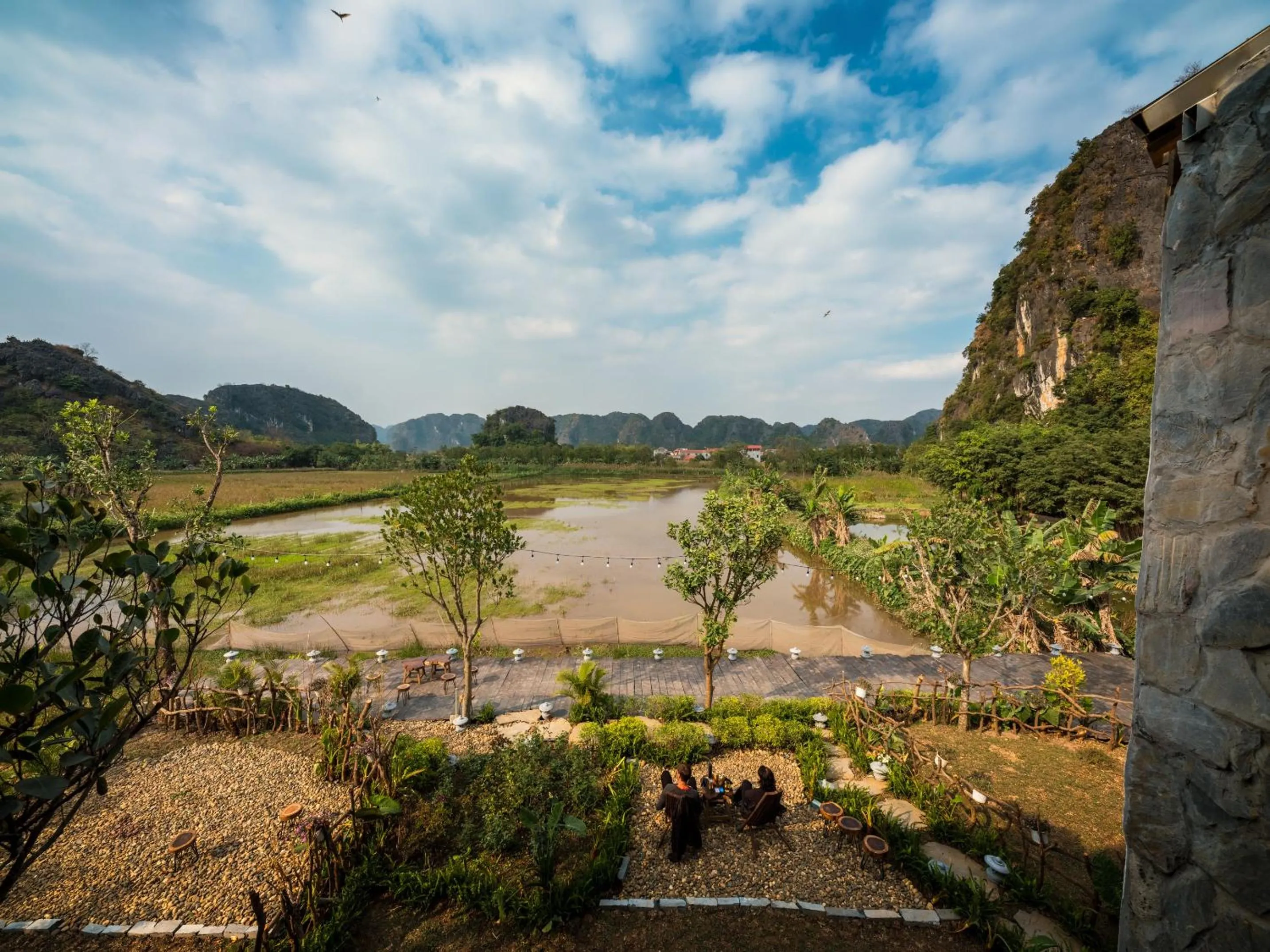 Mountain view in Ailee Villa&Hotel TamCoc