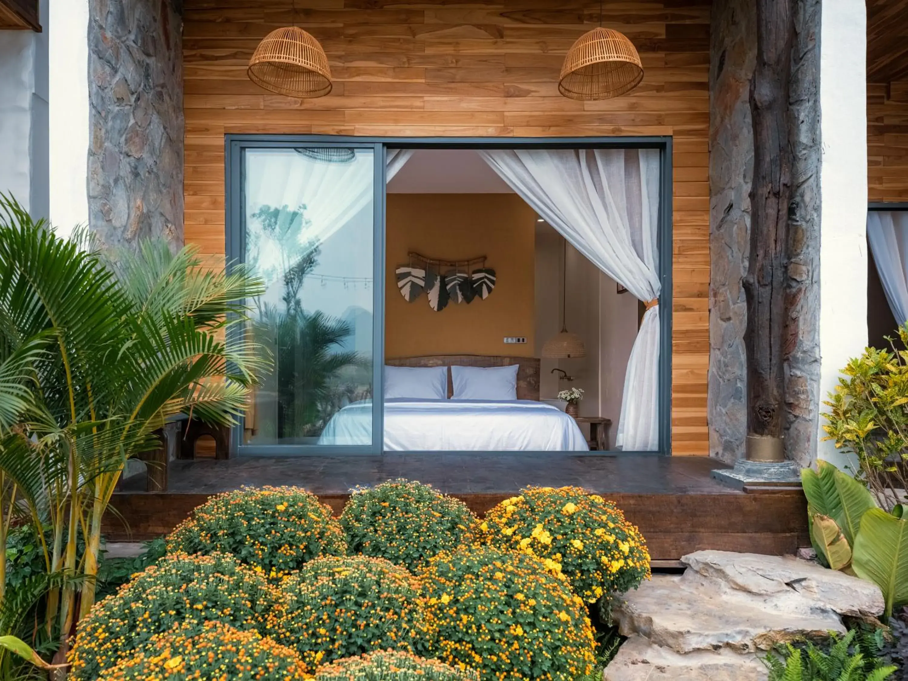 King Room with Garden View in Ailee Villa&Hotel TamCoc King Room with Garden View in Ailee Villa&Hotel TamCoc