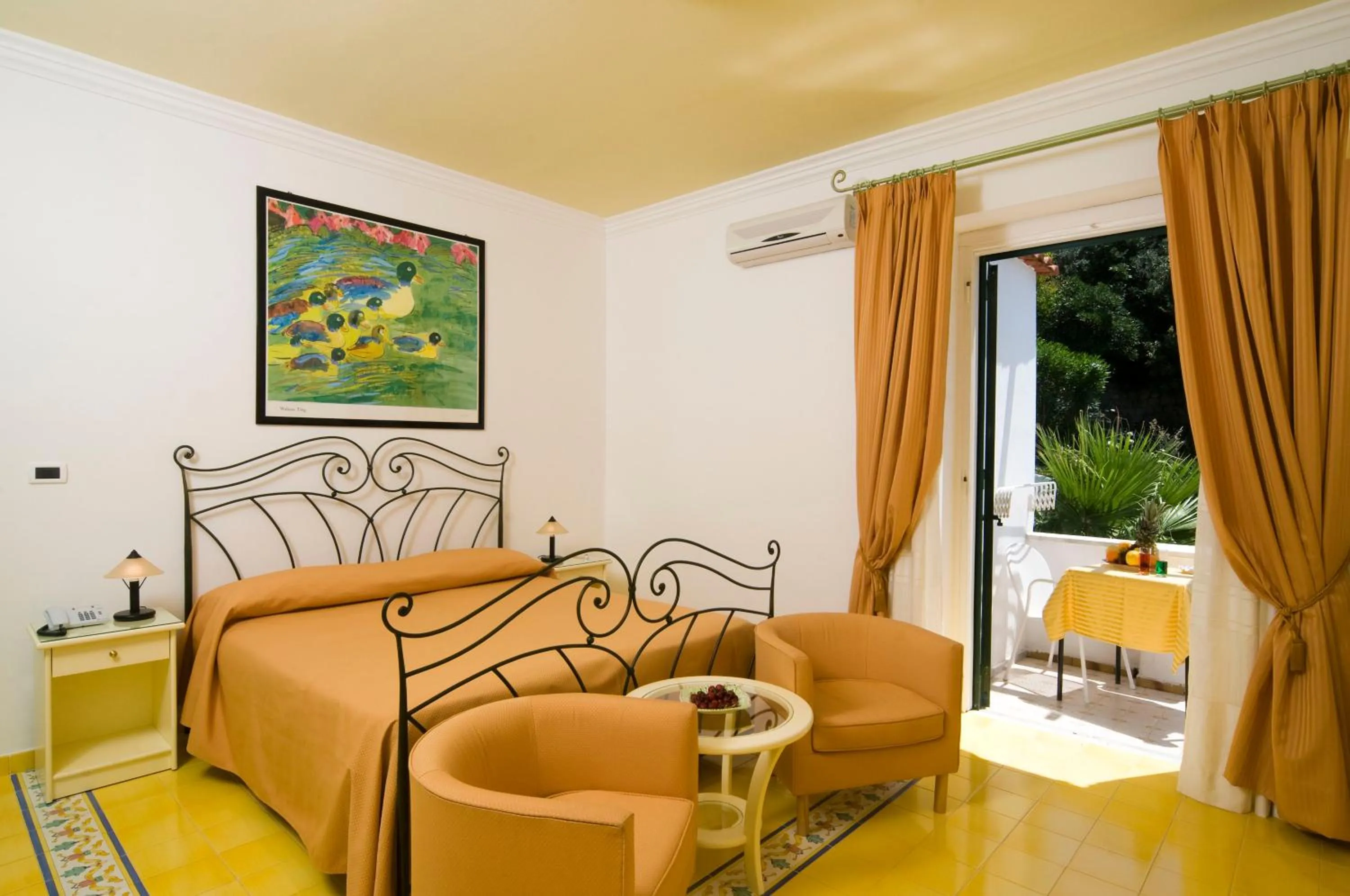 Bed in Hotel Villa Bianca