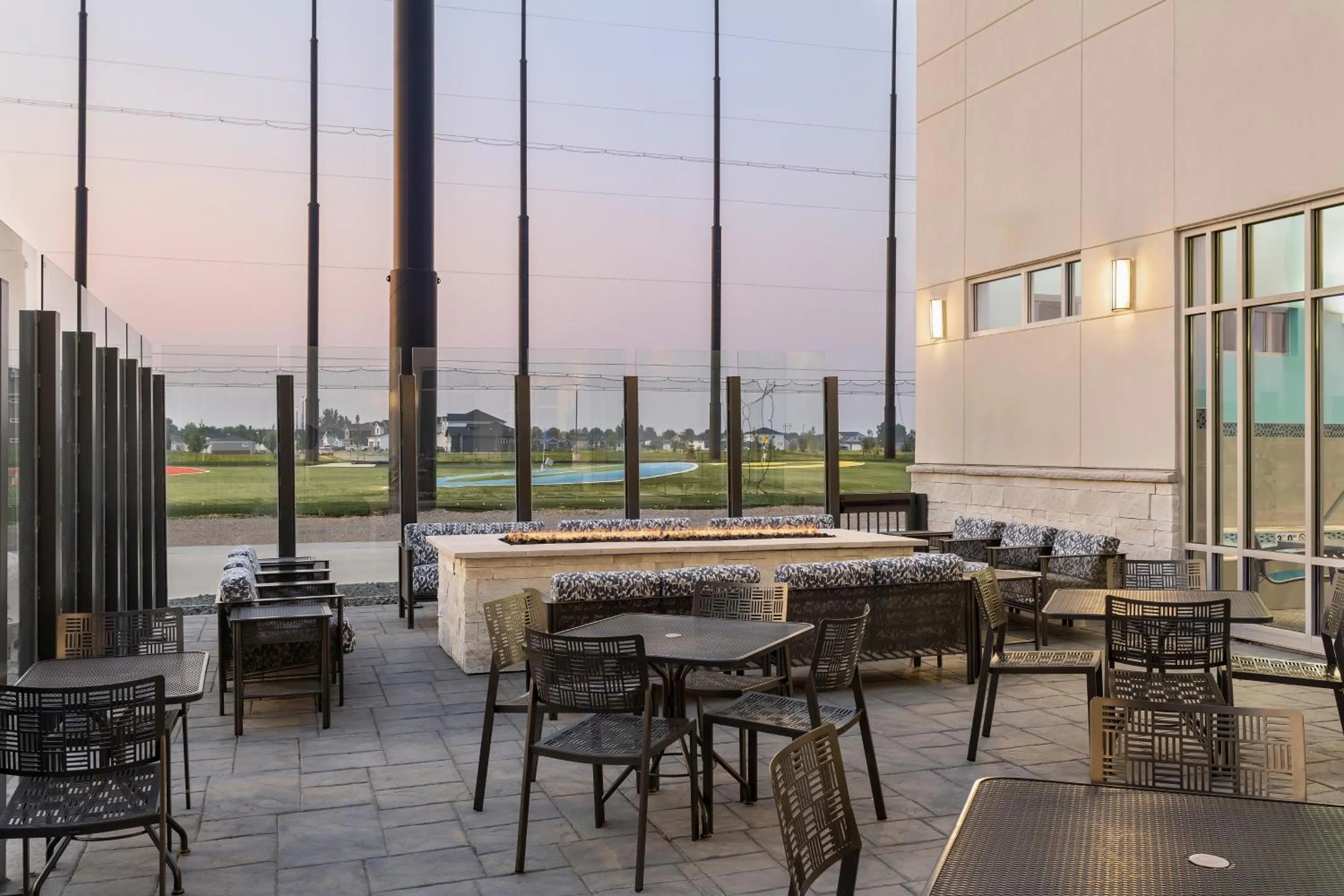 Patio in SpringHill Suites by Marriott Fargo