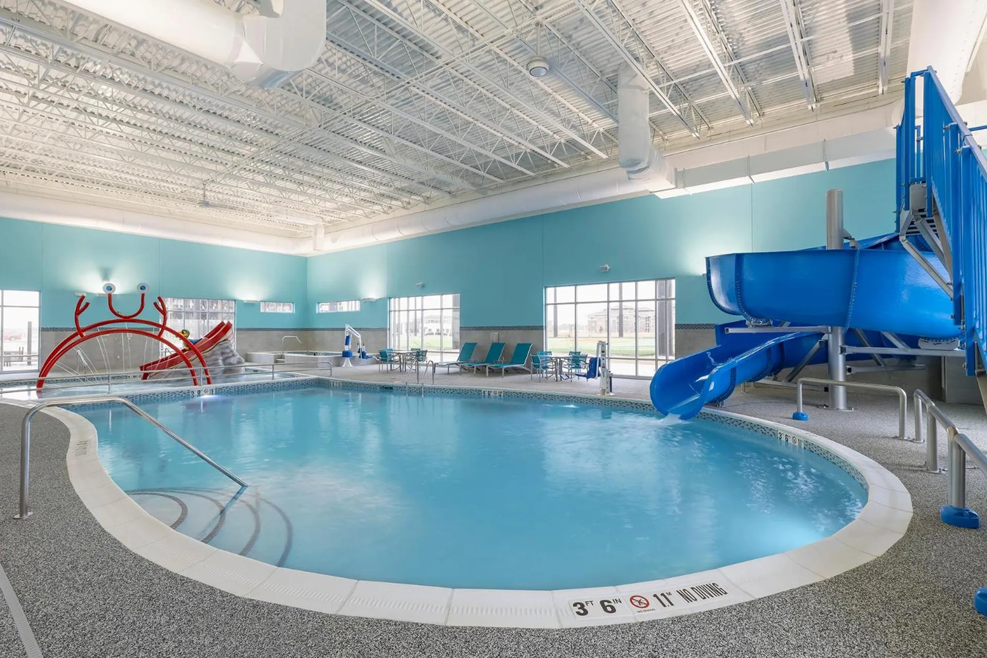 Aqua park in SpringHill Suites by Marriott Fargo