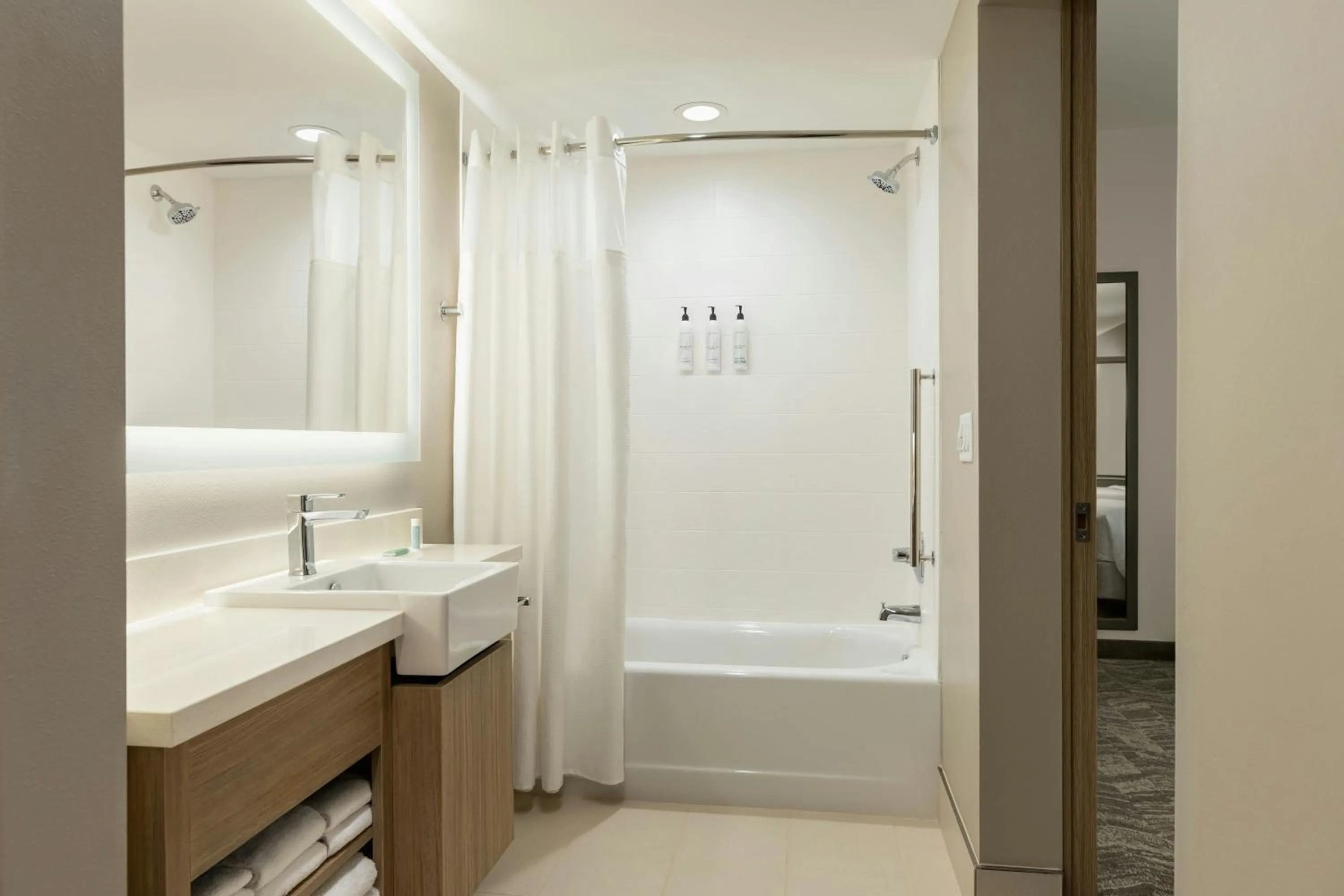 Bathroom in SpringHill Suites by Marriott Fargo