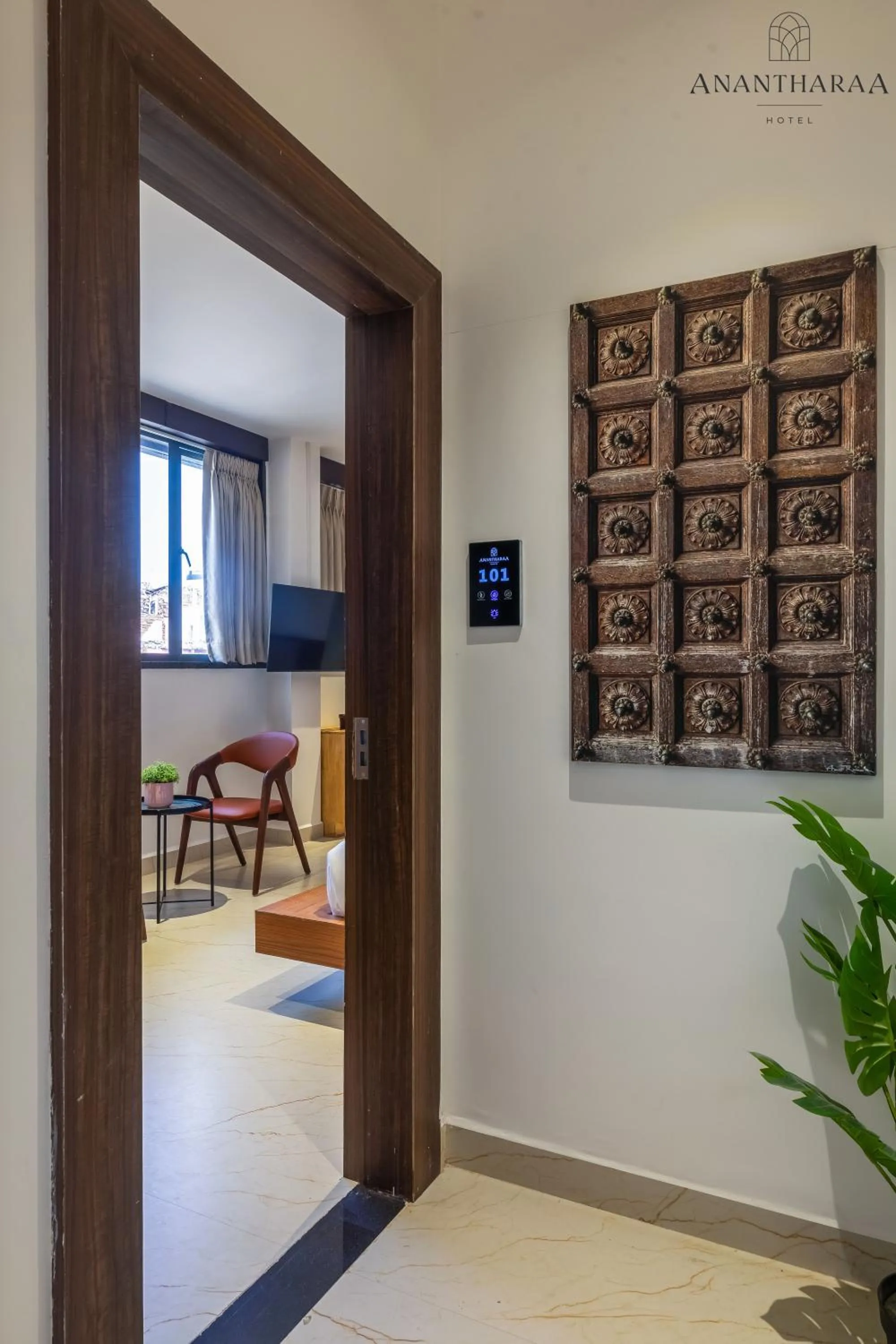 Bedroom in Anantharaa Hotel