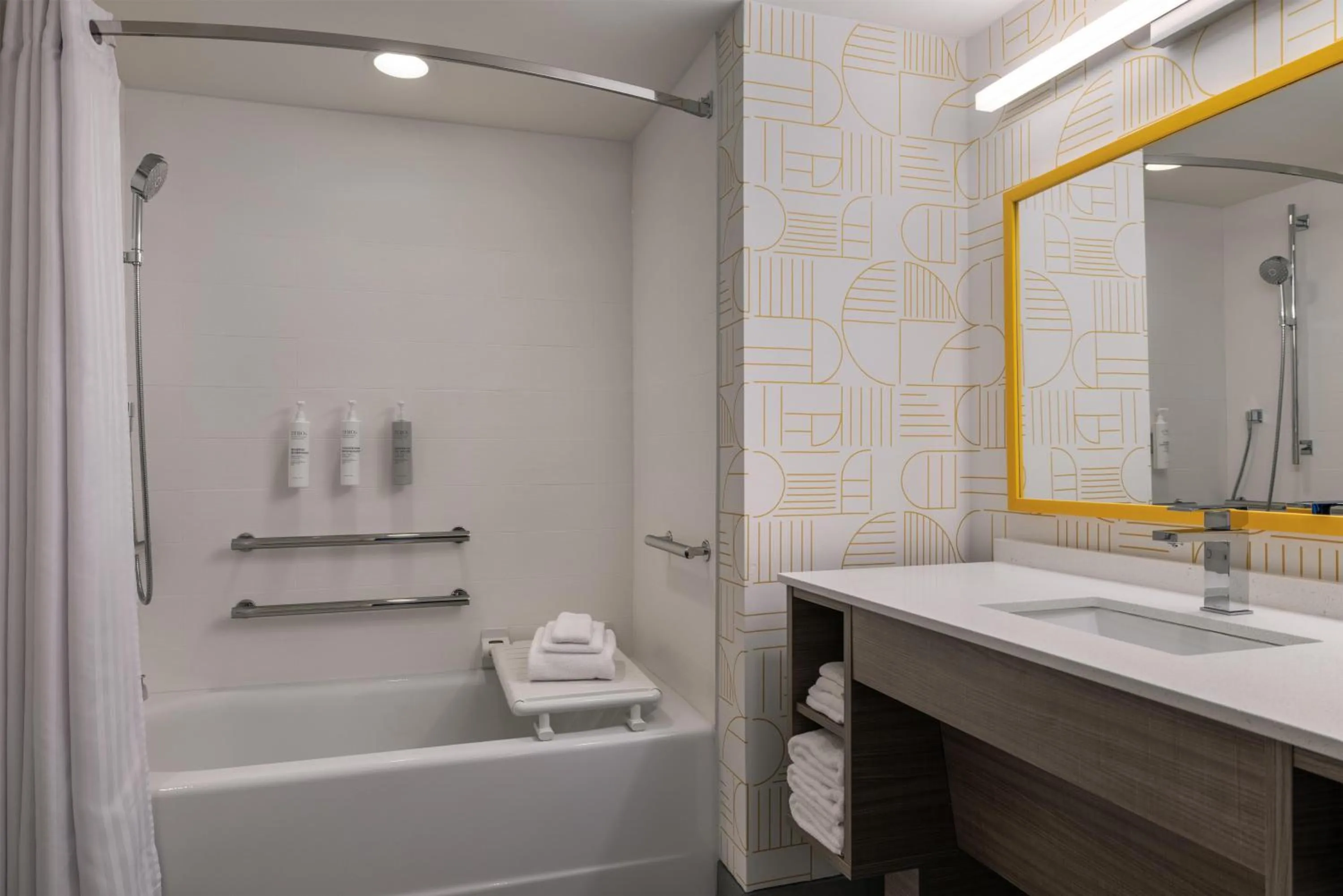 Bathroom in Home2 Suites By Hilton Ames