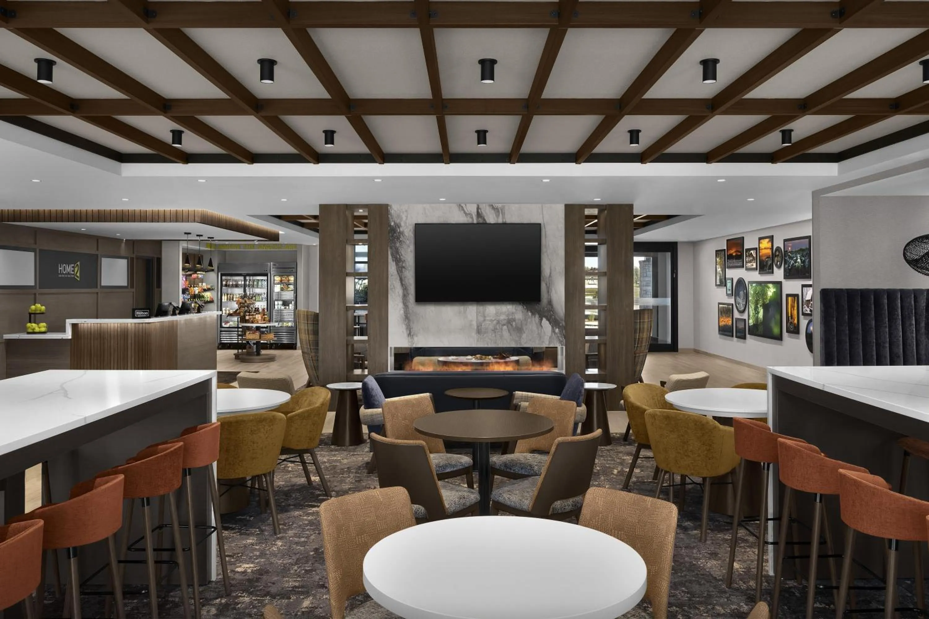 Breakfast in Home2 Suites By Hilton Ramsey