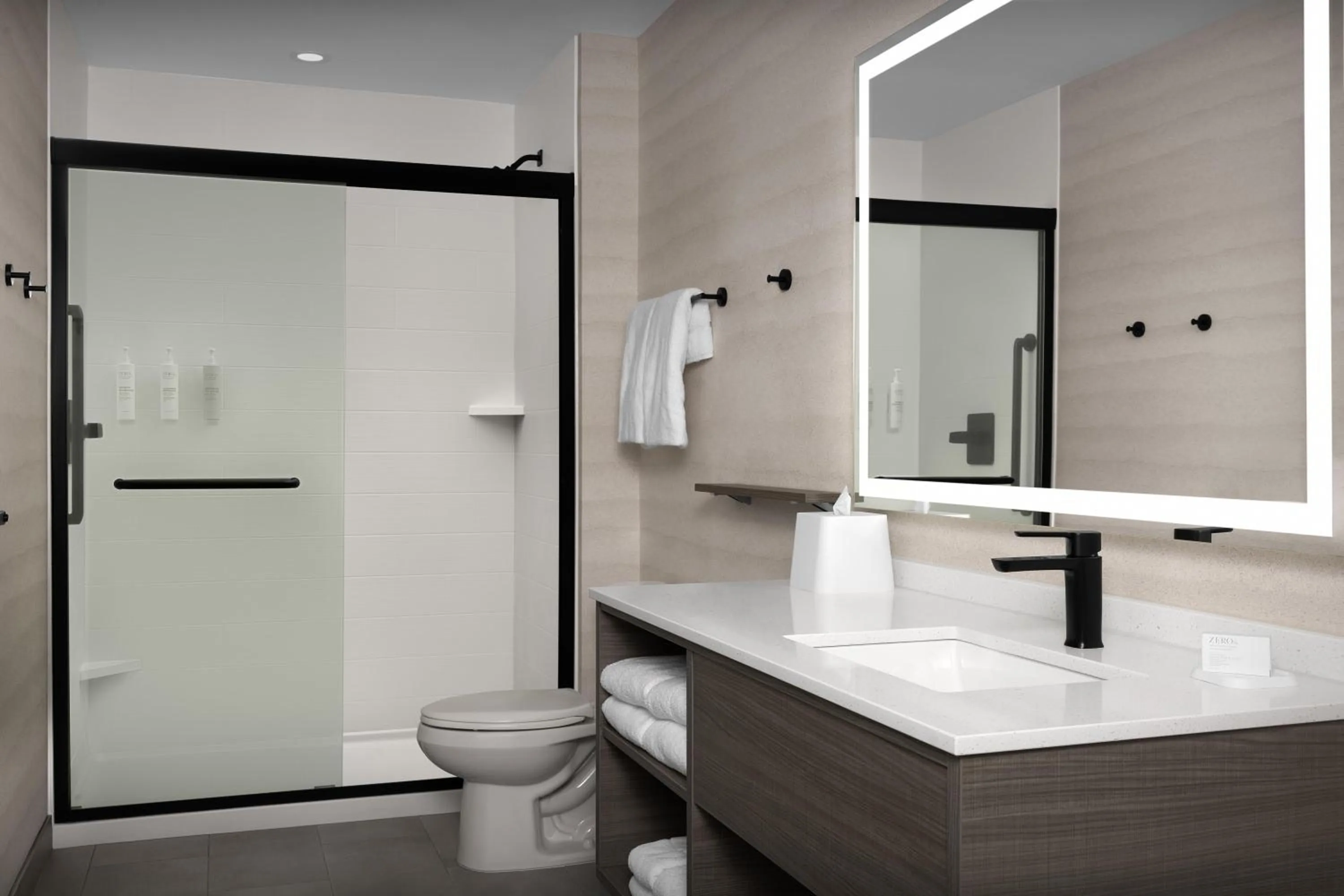Bathroom in Home2 Suites By Hilton Ramsey