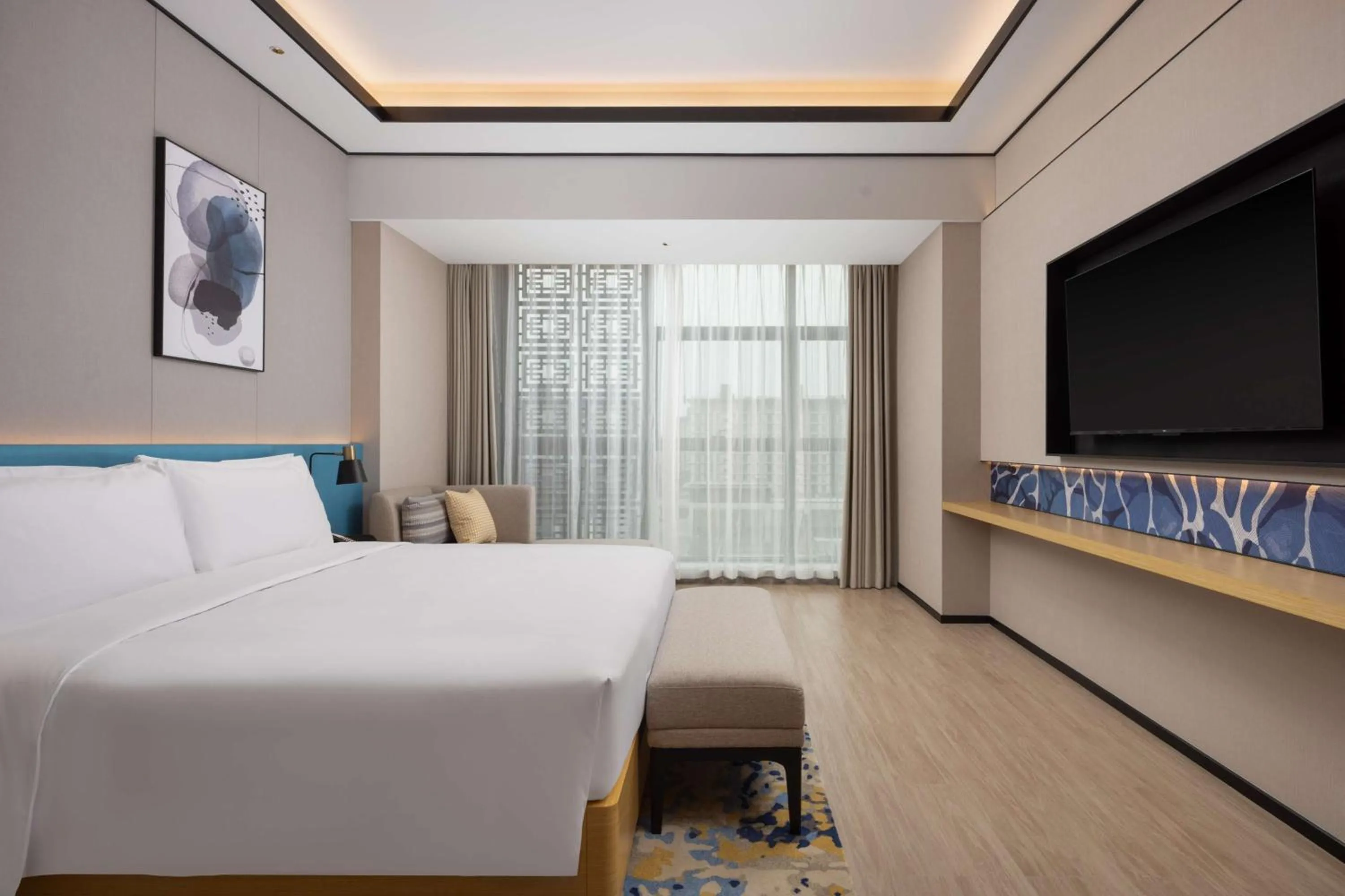 Bed in Hilton Garden Inn Zhoukou Huaiyang