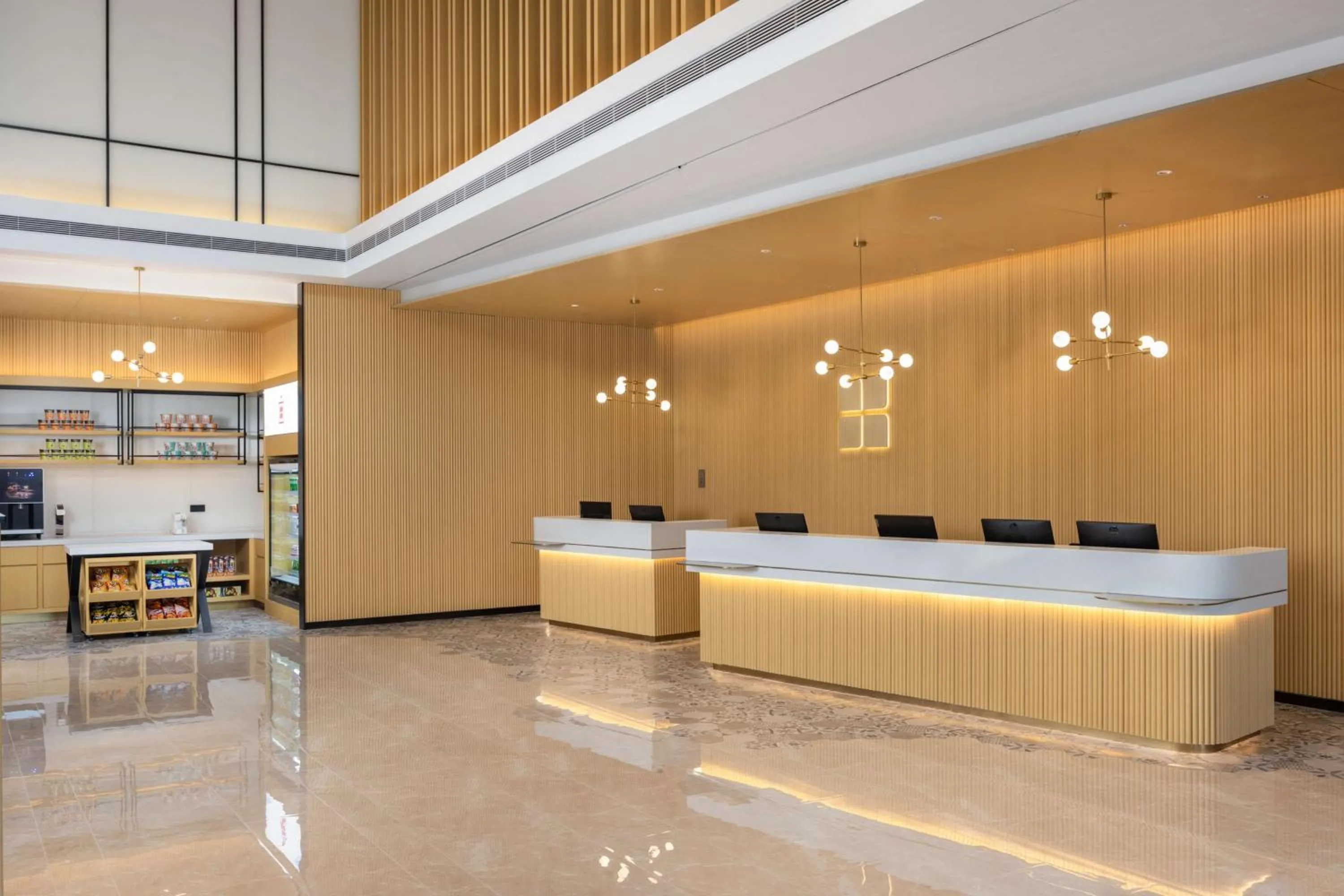 Lobby or reception in Hilton Garden Inn Zhoukou Huaiyang