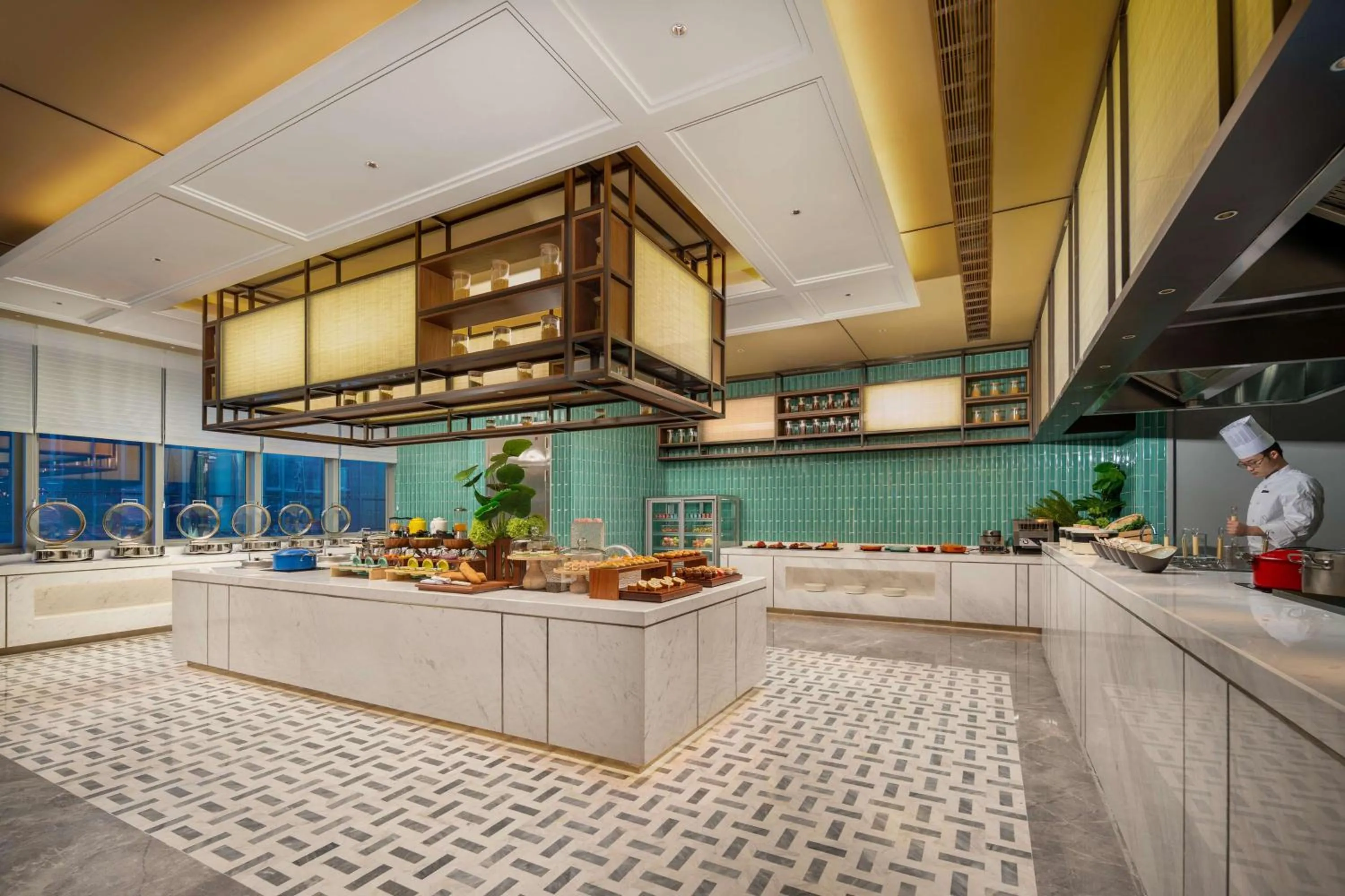 Breakfast in Hilton Garden Inn Hefei Feixi