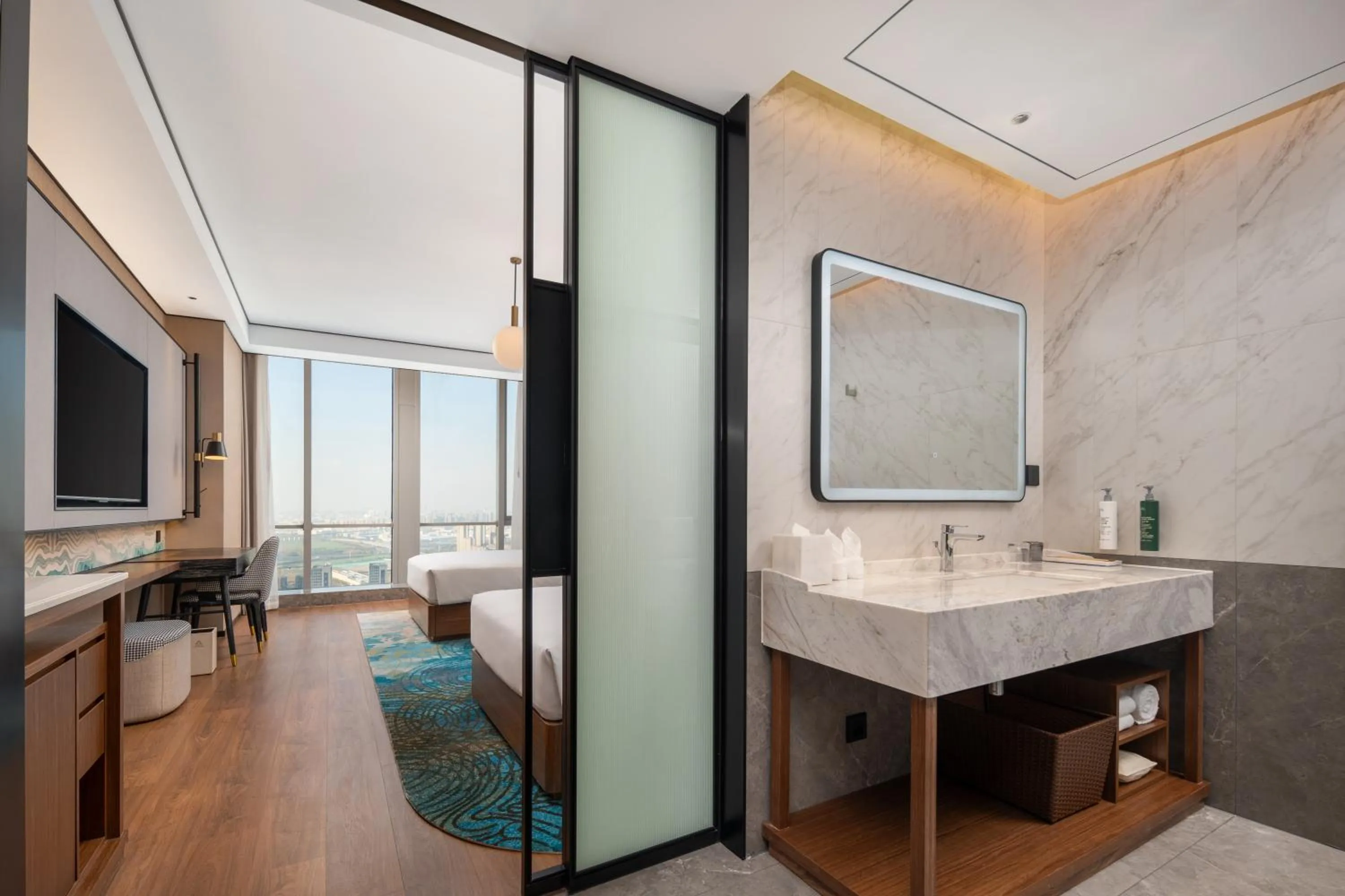 Bathroom in Hilton Garden Inn Hefei Feixi