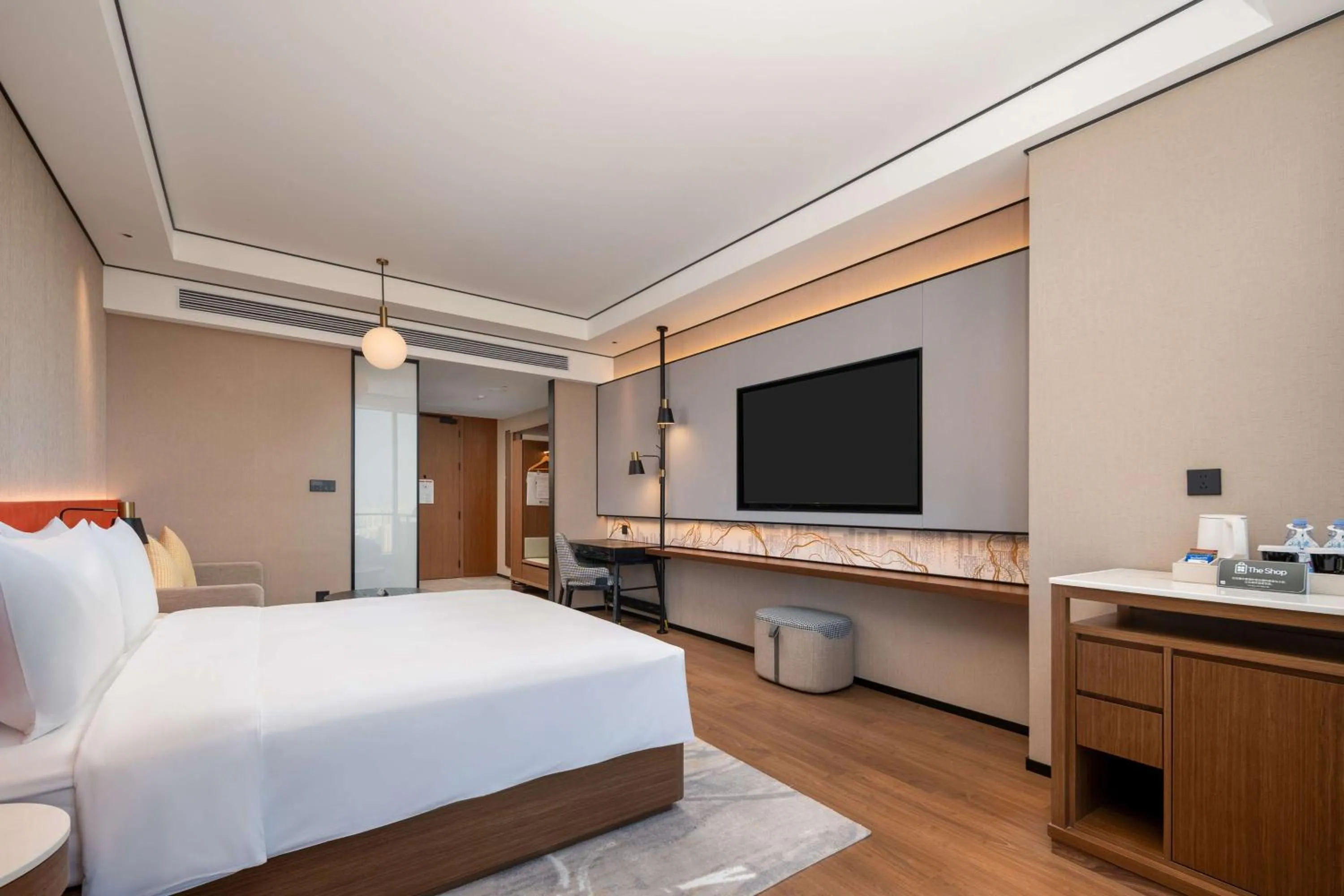 Bed in Hilton Garden Inn Hefei Feixi