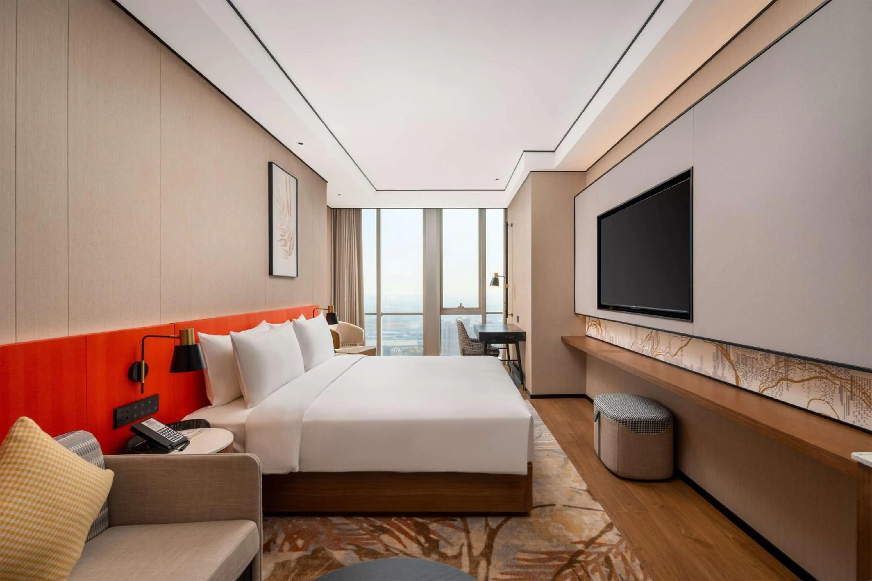 Bed in Hilton Garden Inn Hefei Feixi