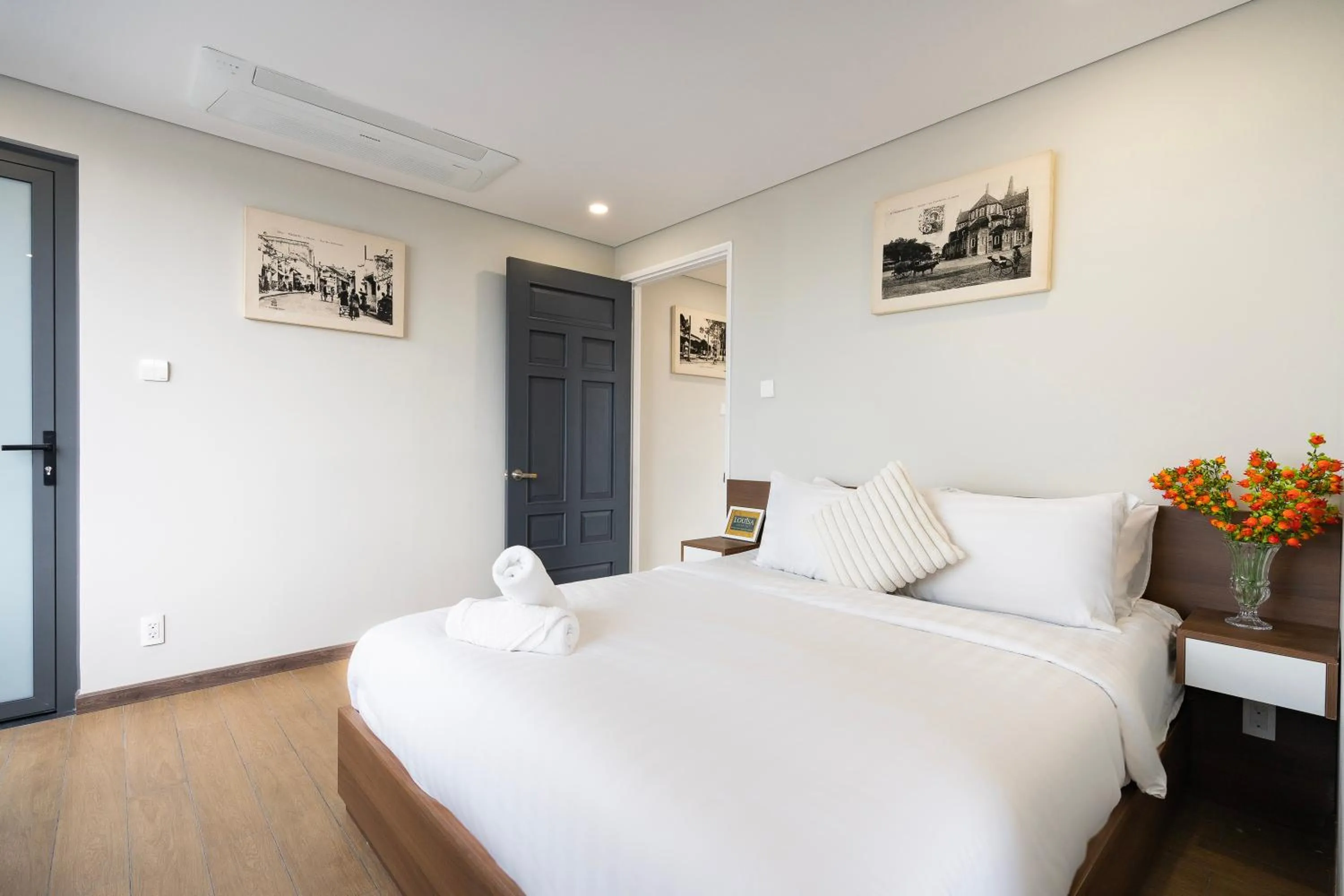 Bed in Great View Vinh Hoi Apartment