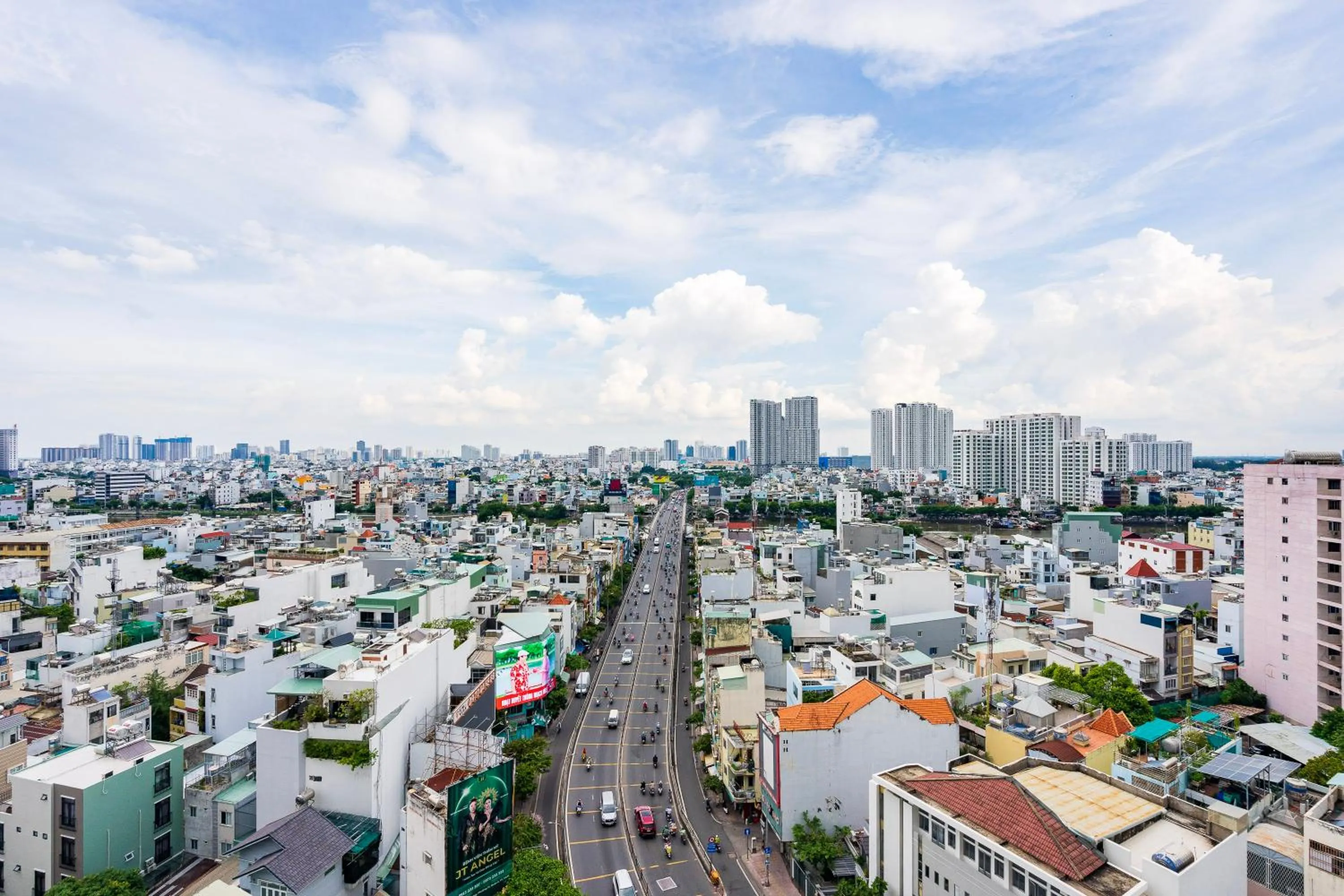 City view in Great View Vinh Hoi Apartment