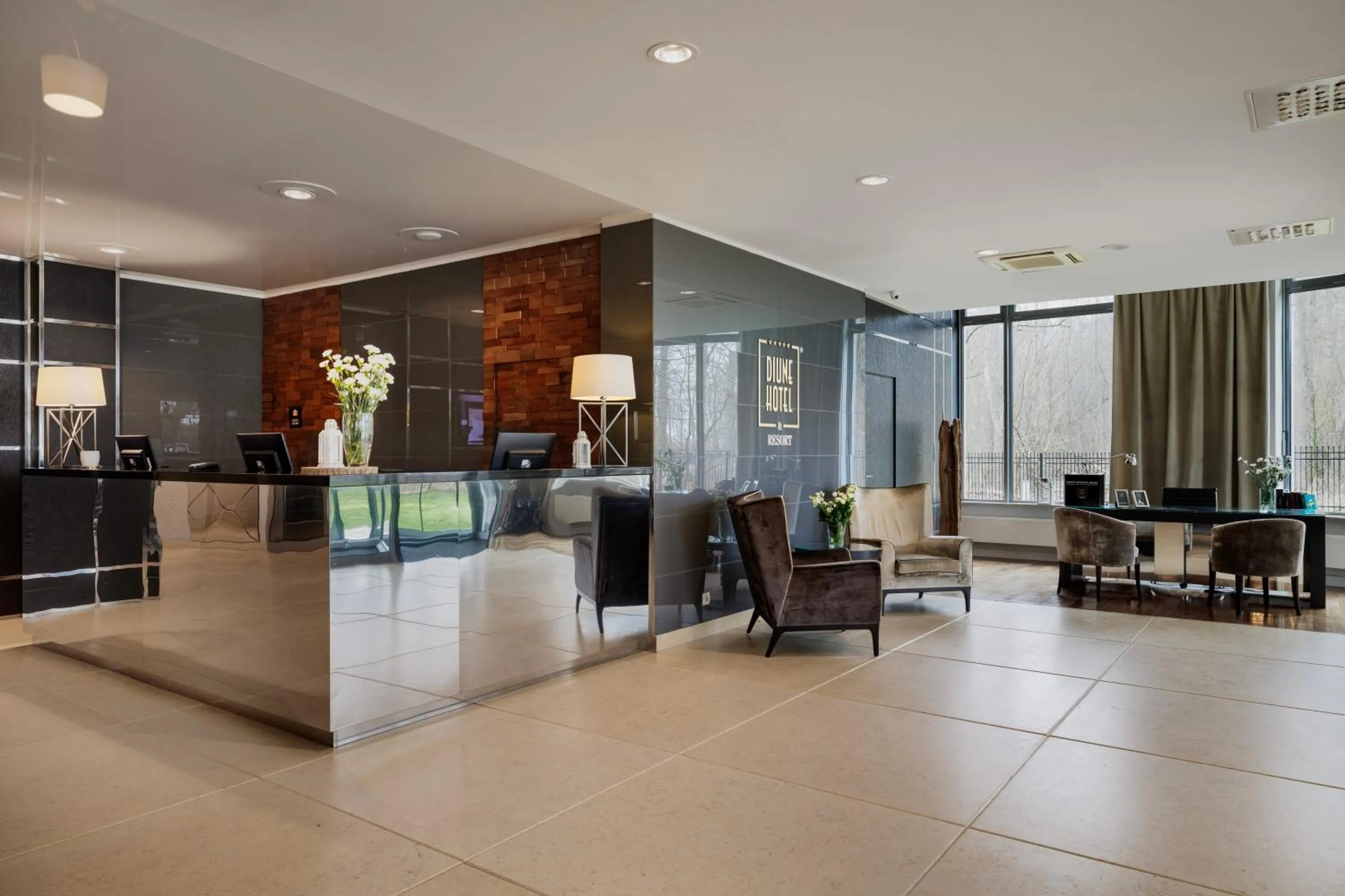 Lobby or reception in Diune Resort by Zdrojowa