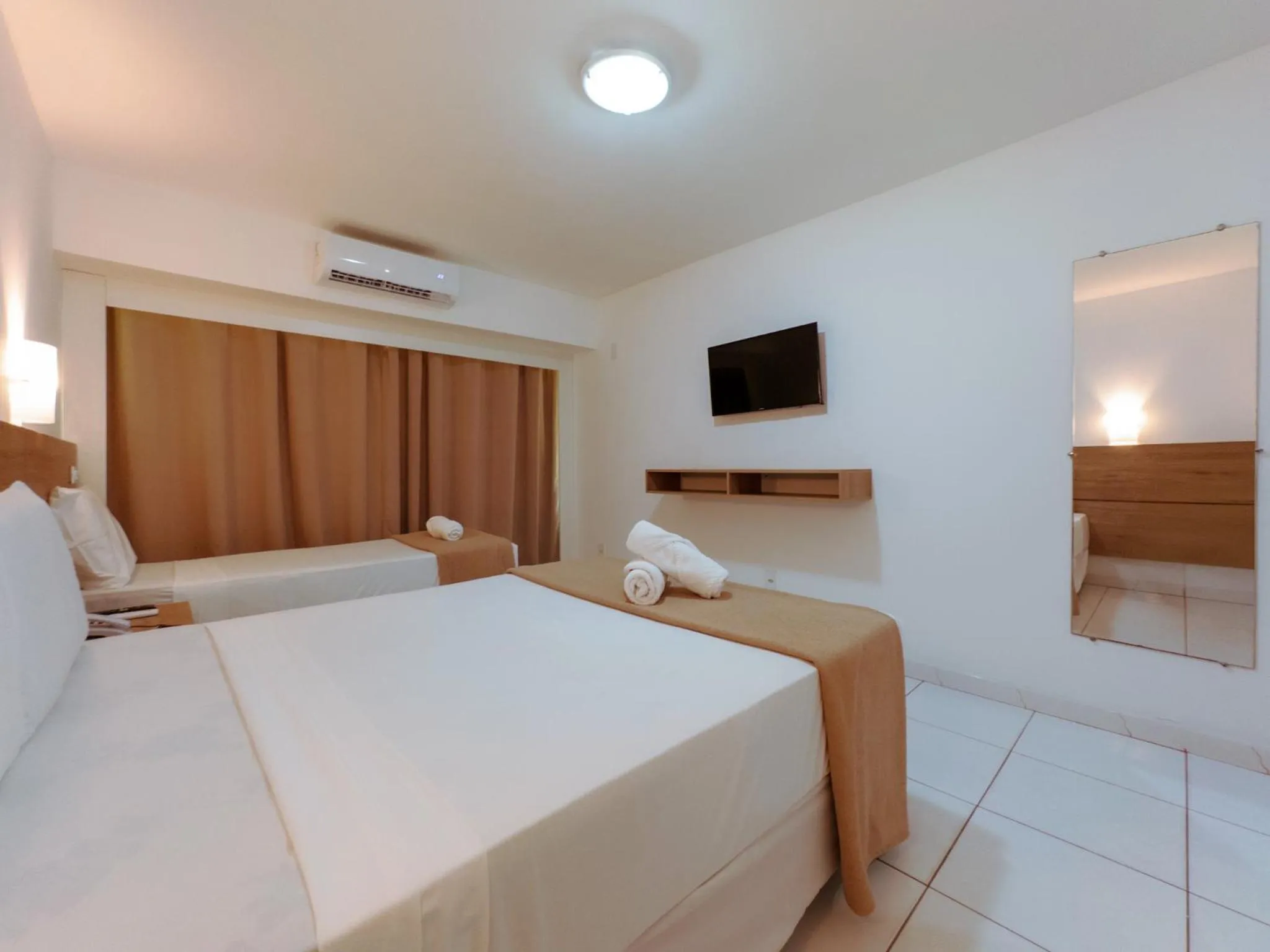 Bed in Bosque do Porto Praia Hotel