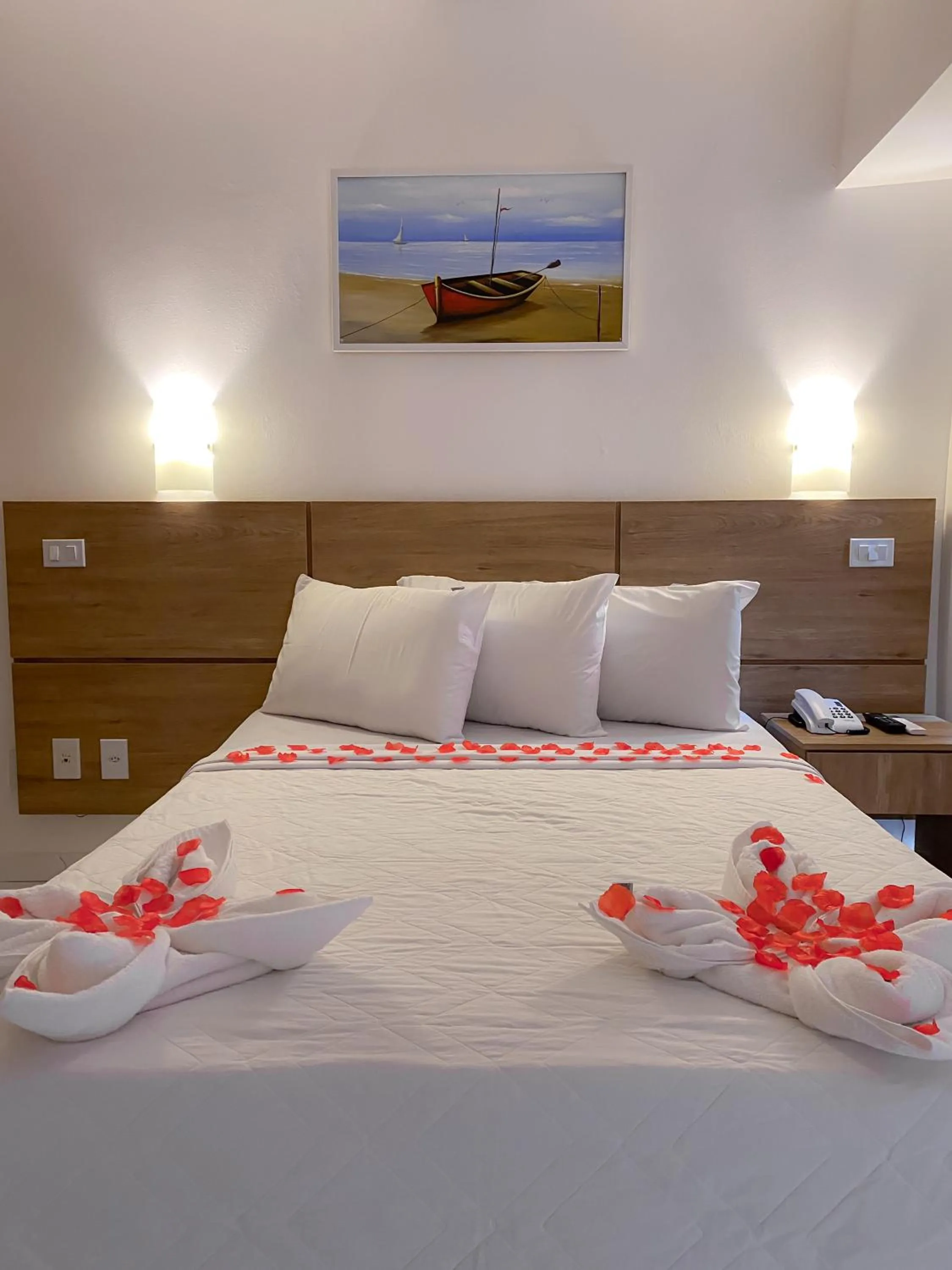 Bed in Bosque do Porto Praia Hotel