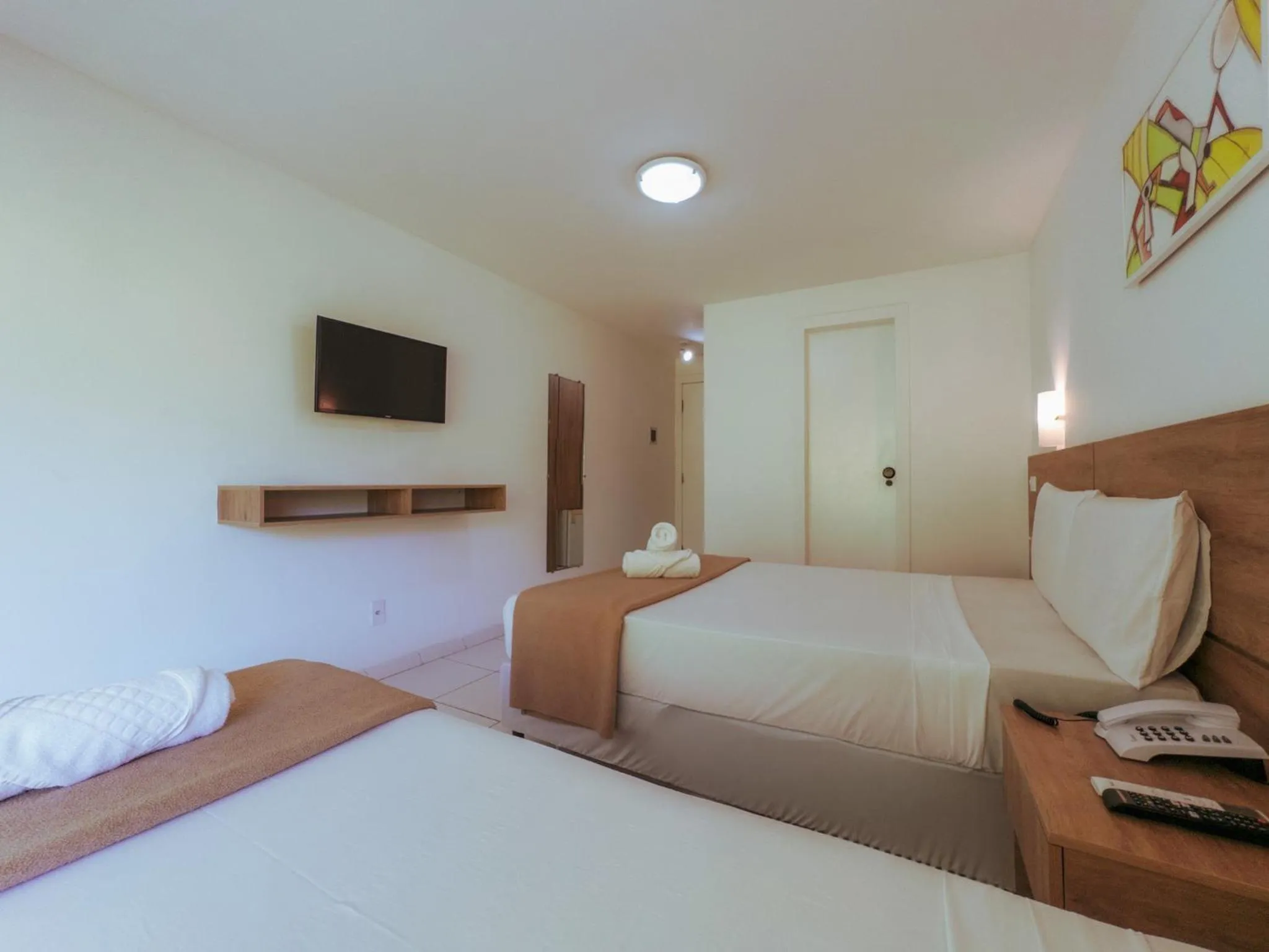 Bed in Bosque do Porto Praia Hotel