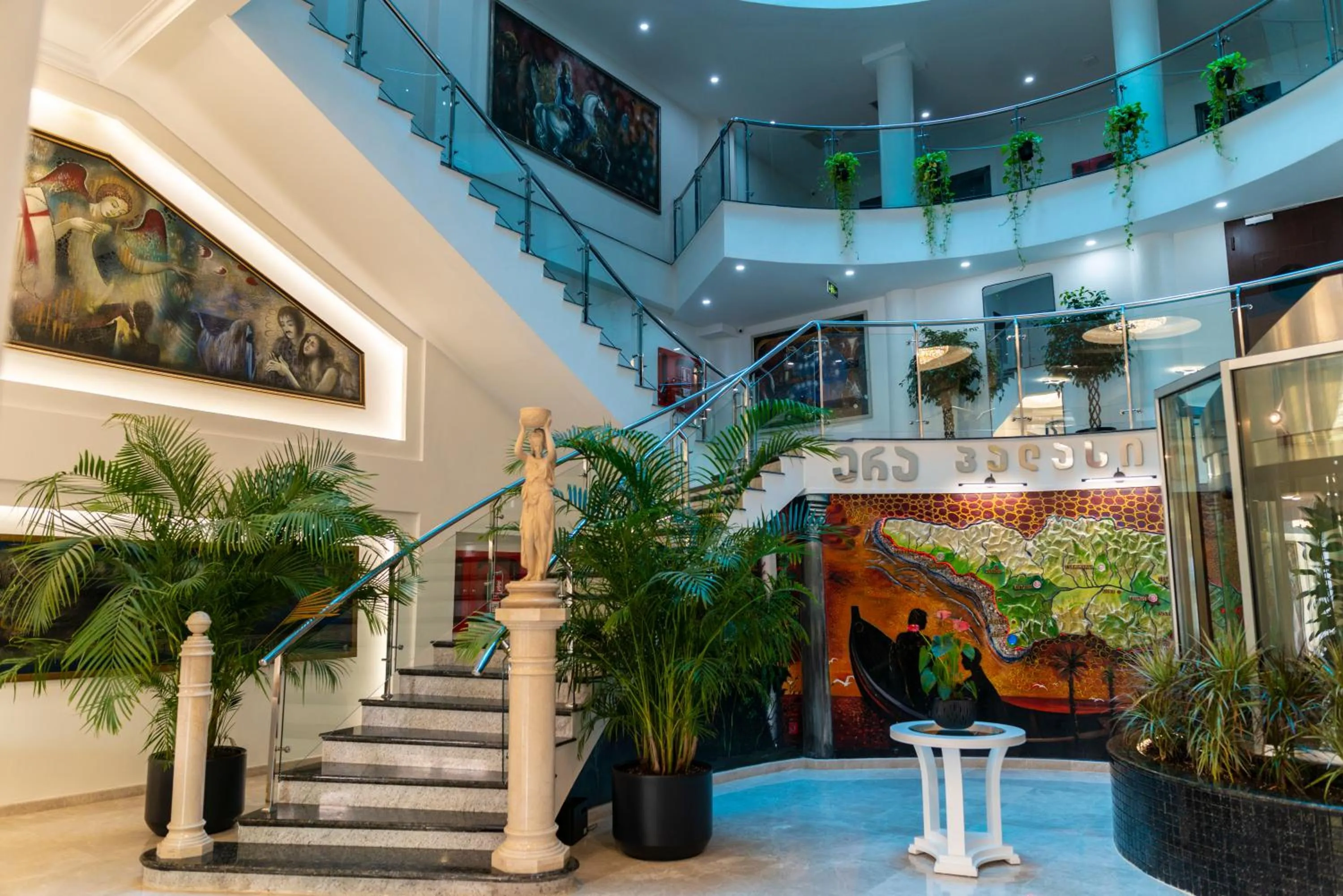 Lobby or reception in Era Palace Batumi