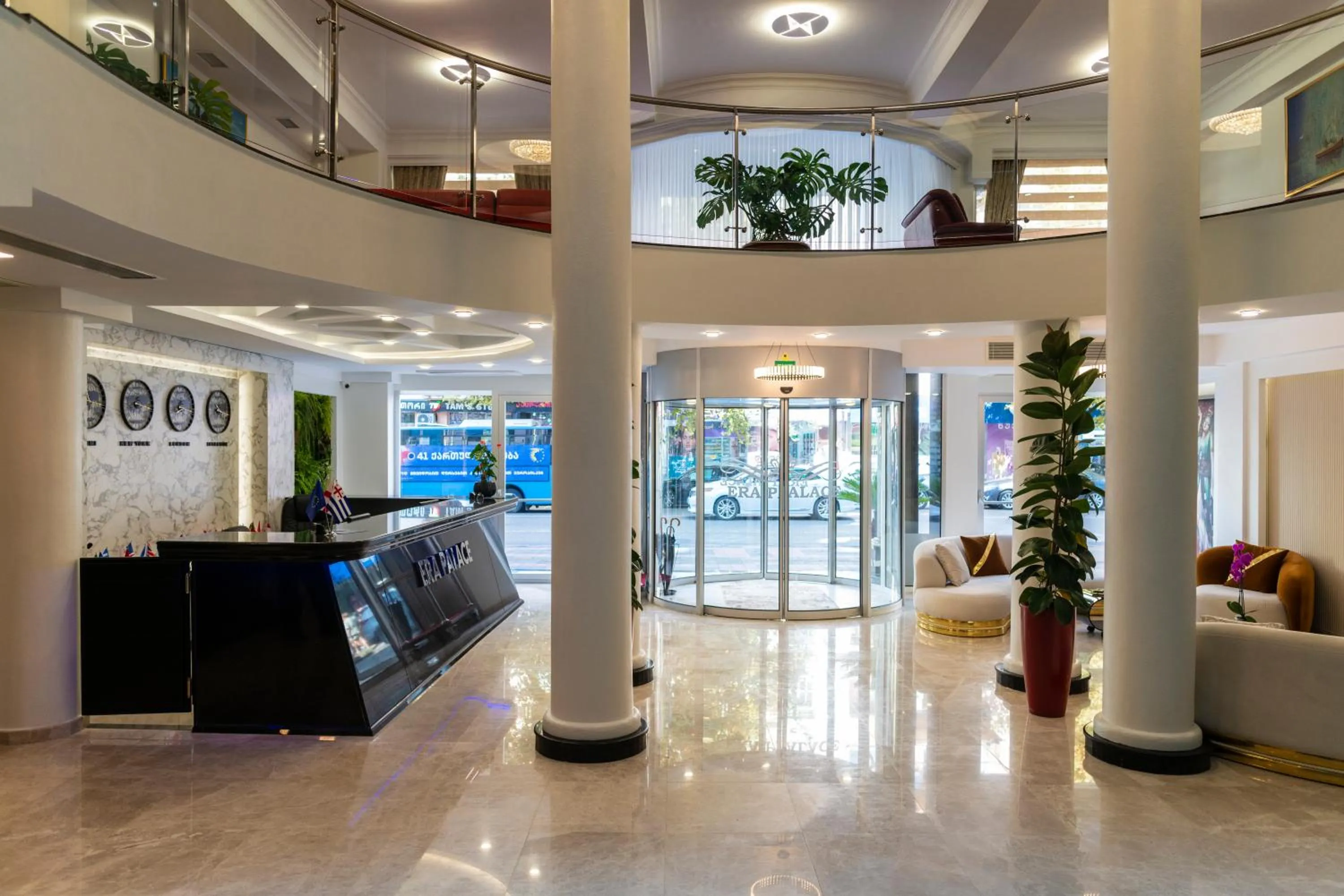 Lobby or reception in Era Palace Batumi