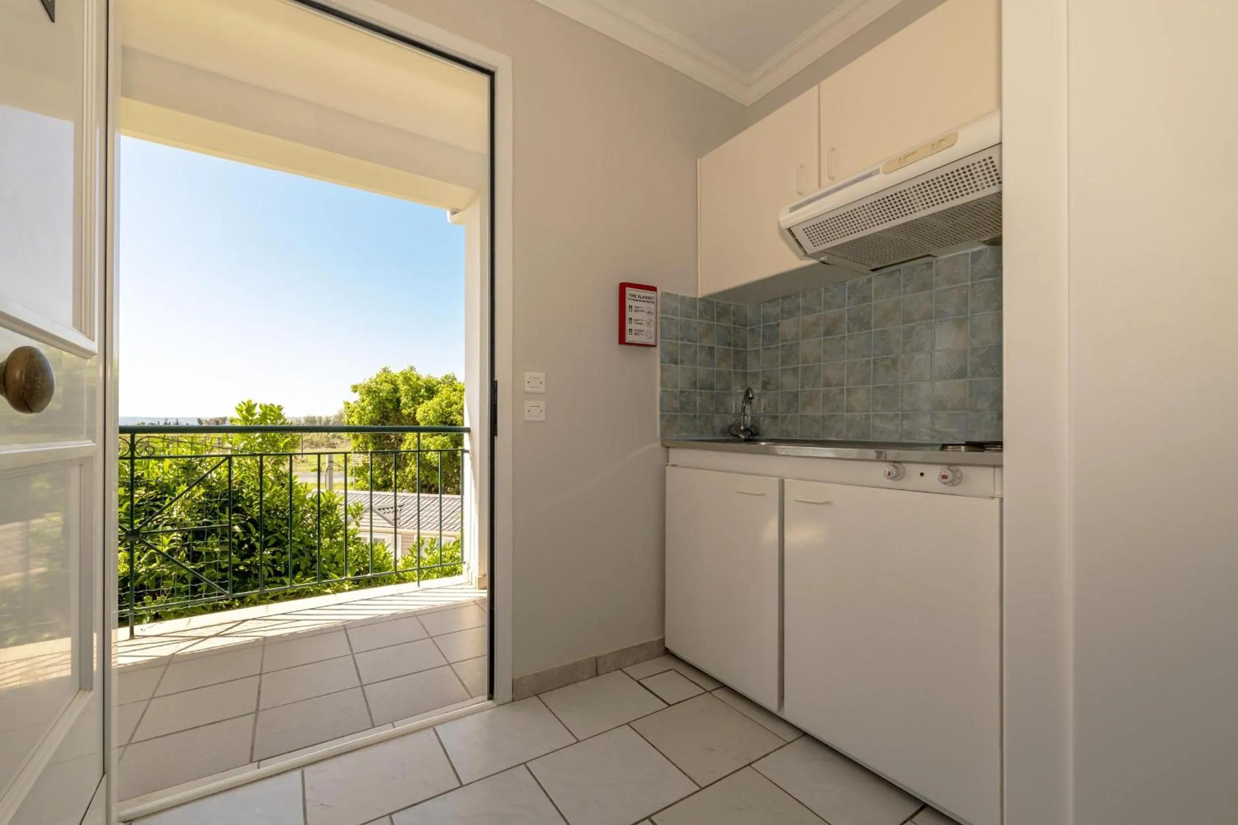 Kitchen or kitchenette in Sofia's Hotel